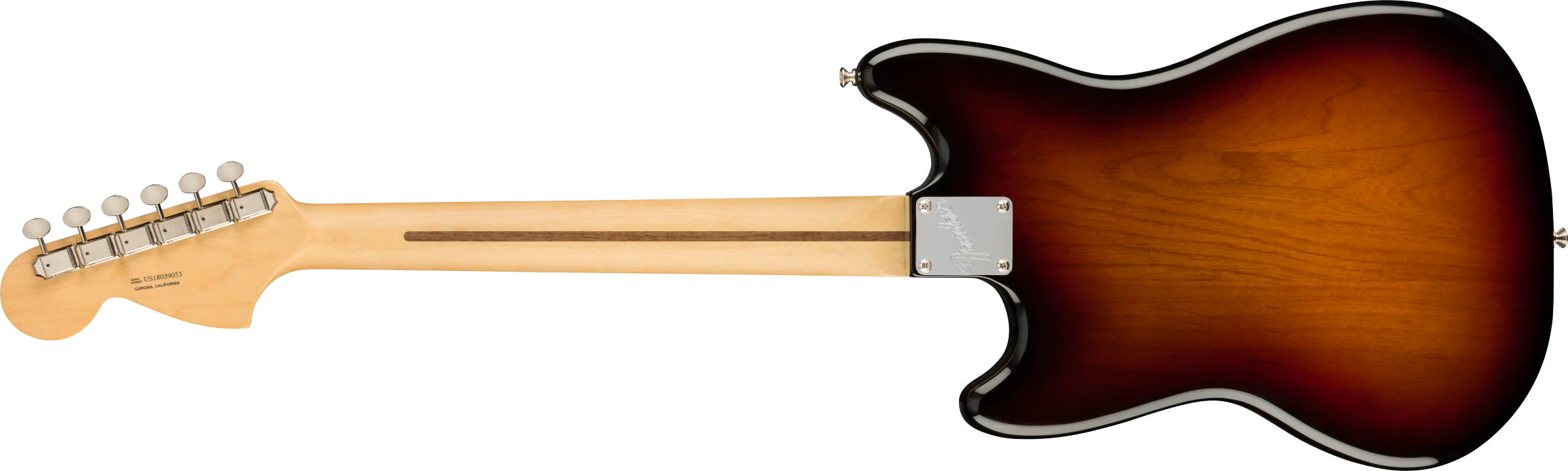 Fender American Performer Mustang Rosewood Fingerboard 3-Color Sunburst With Gig Bag - Image 5