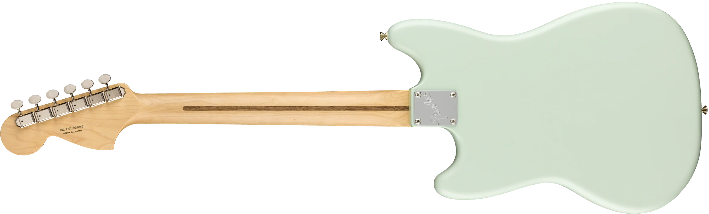 Fender American Performer Mustang Sonic Blue With Gig Bag - Image 5