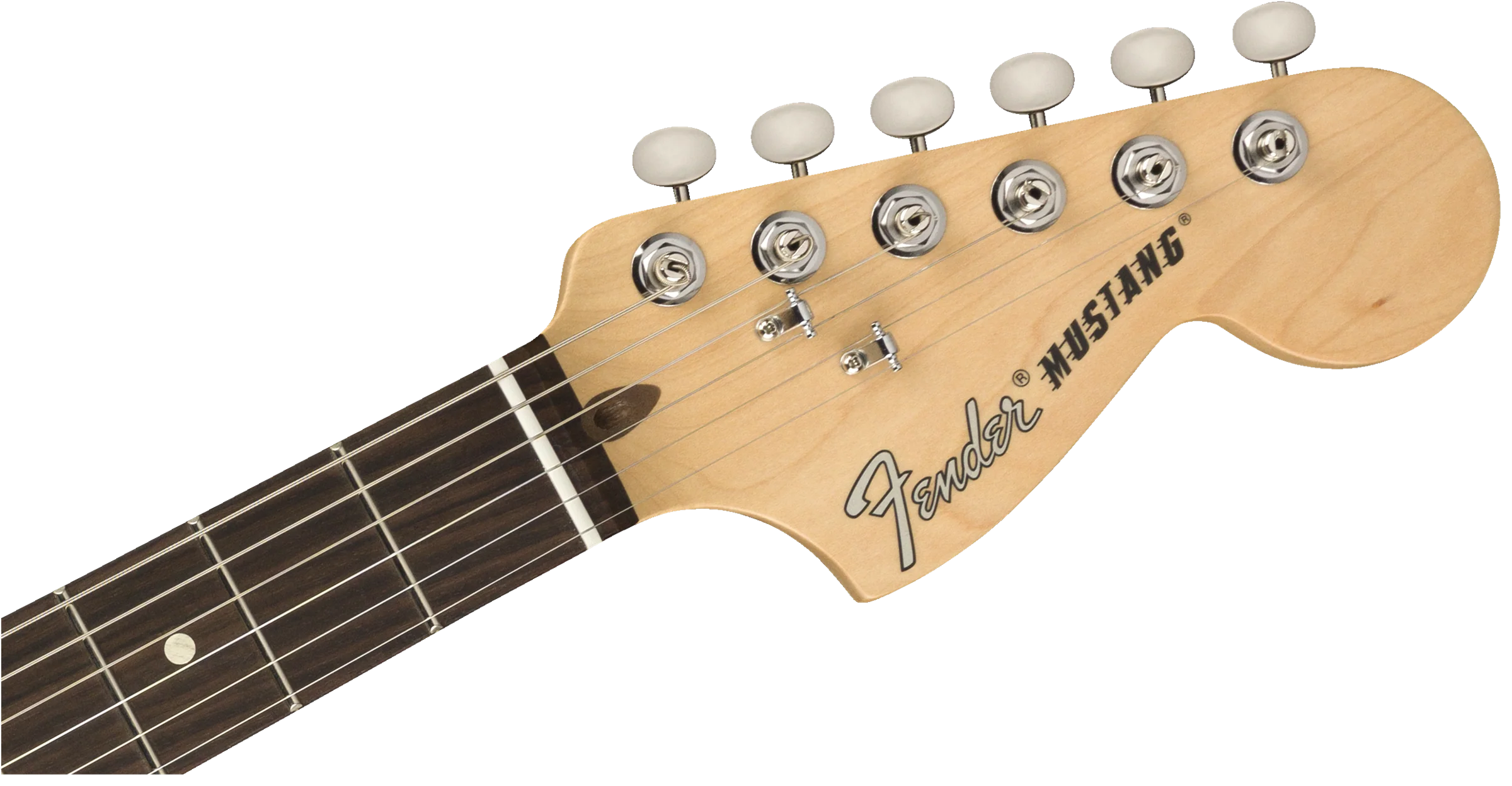 Fender American Performer Mustang Sonic Blue With Gig Bag - Image 6