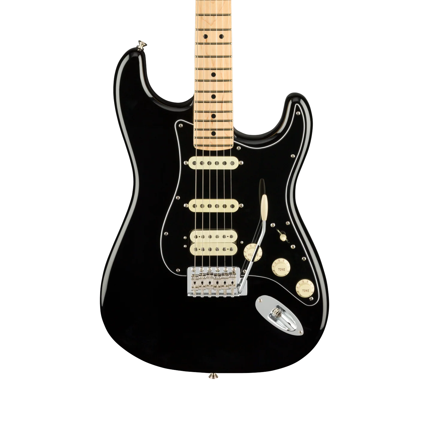 Fender American Performer Stratocaster HSS Maple Fingerboard Black With Gig Bag