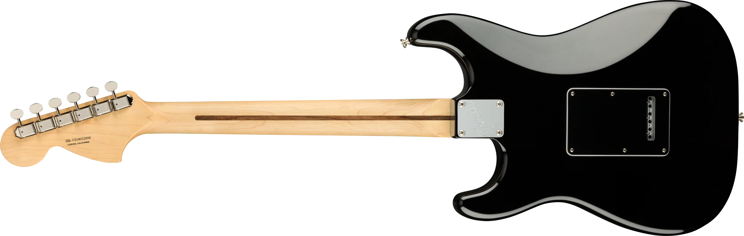 Fender American Performer Stratocaster HSS Maple Fingerboard Black With Gig Bag - Image 5