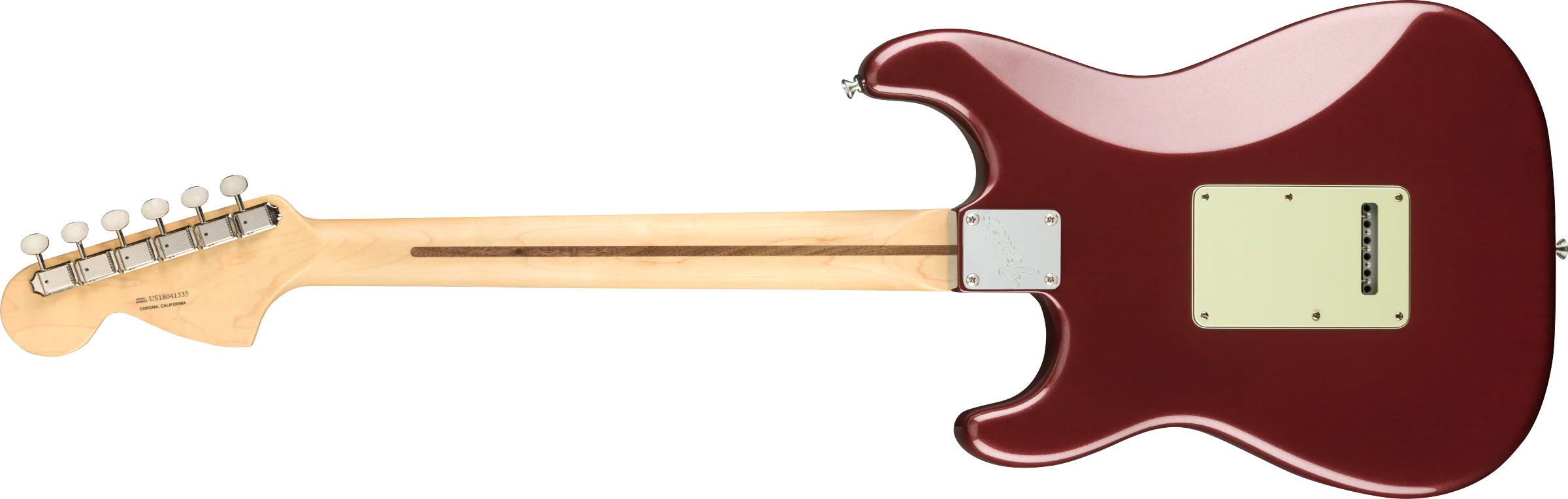 Fender American Performer Stratocaster HSS Rosewood Fingerboard Aubergine Electric Guitar With Gig Bag - Image 5