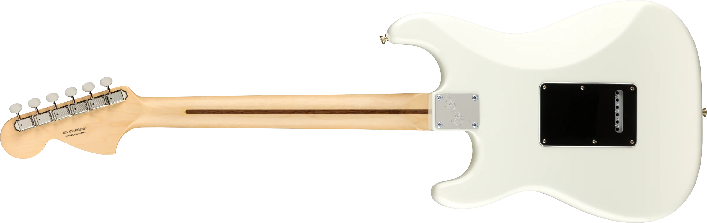 Fender American Performer Stratocaster Rosewood Fingerboard Arctic White With Gig Bag - Image 5