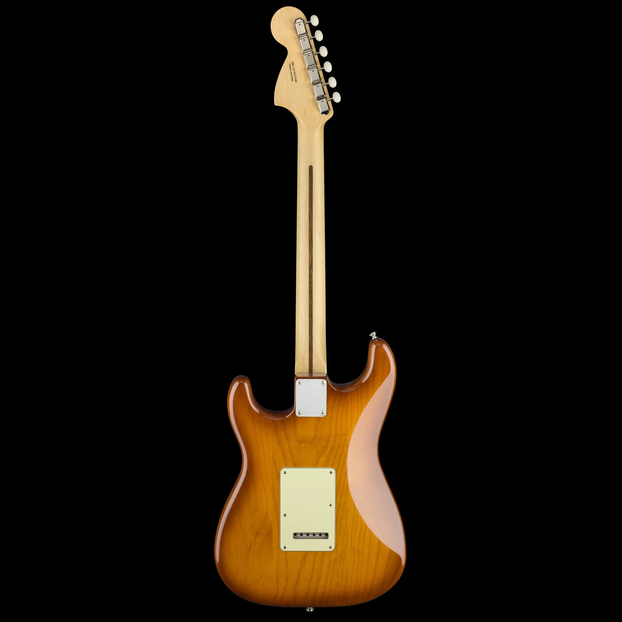 Fender American Performer Stratocaster Rosewood Fingerboard Honey Burst With Bag - Image 5