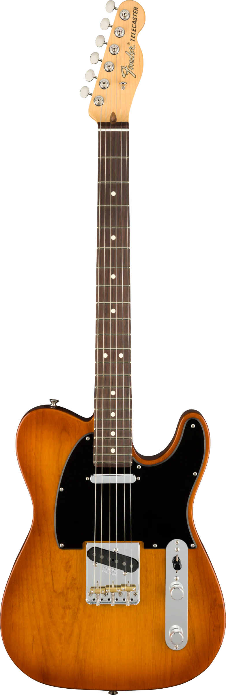 Fender American Performer Telecaster Rosewood Fingerboard Honey Burst With Gig Bag - Image 2