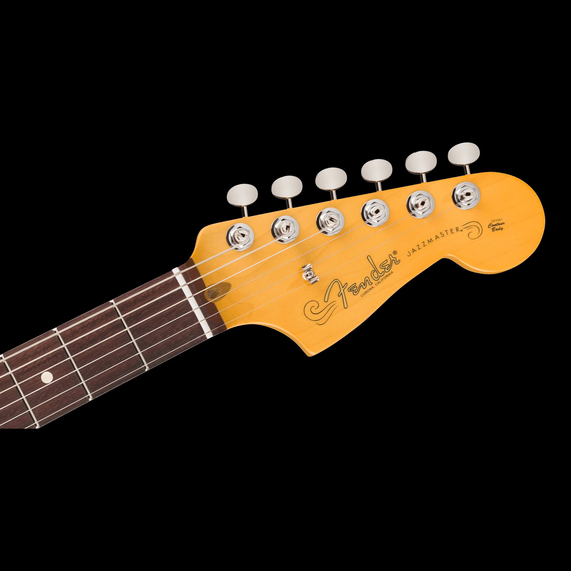 Fender American Professional Classic Jazzmaster Rosewood Fingerboard Faded Sherwood Green Metallic With Gig Bag - Image 6