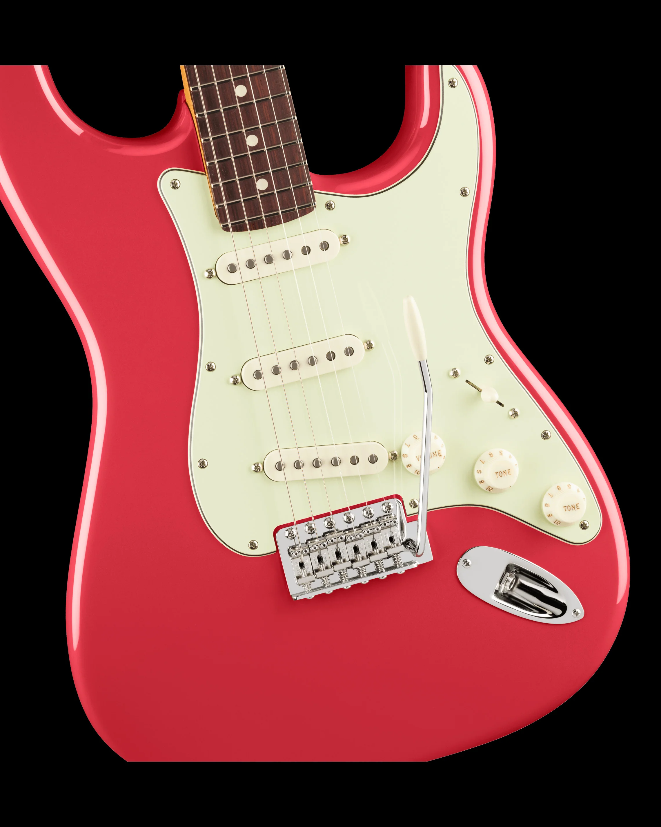 Fender American Professional Classic Stratocaster Faded Dakota Red With Gig Bag - Image 4