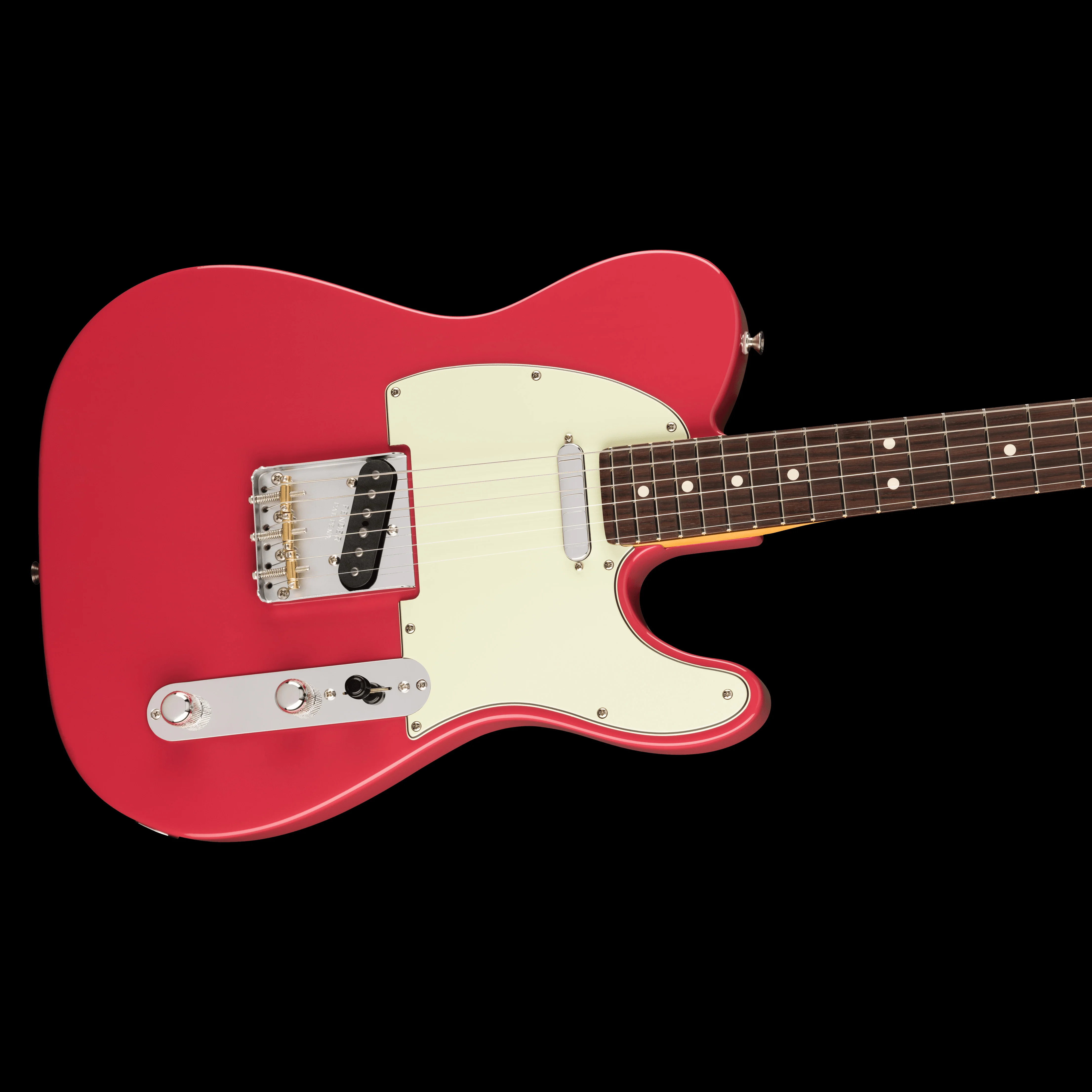 Fender American Professional Classic Telecaster Rosewood Fingerboard Faded Dakota Red With Gig Bag - Image 4