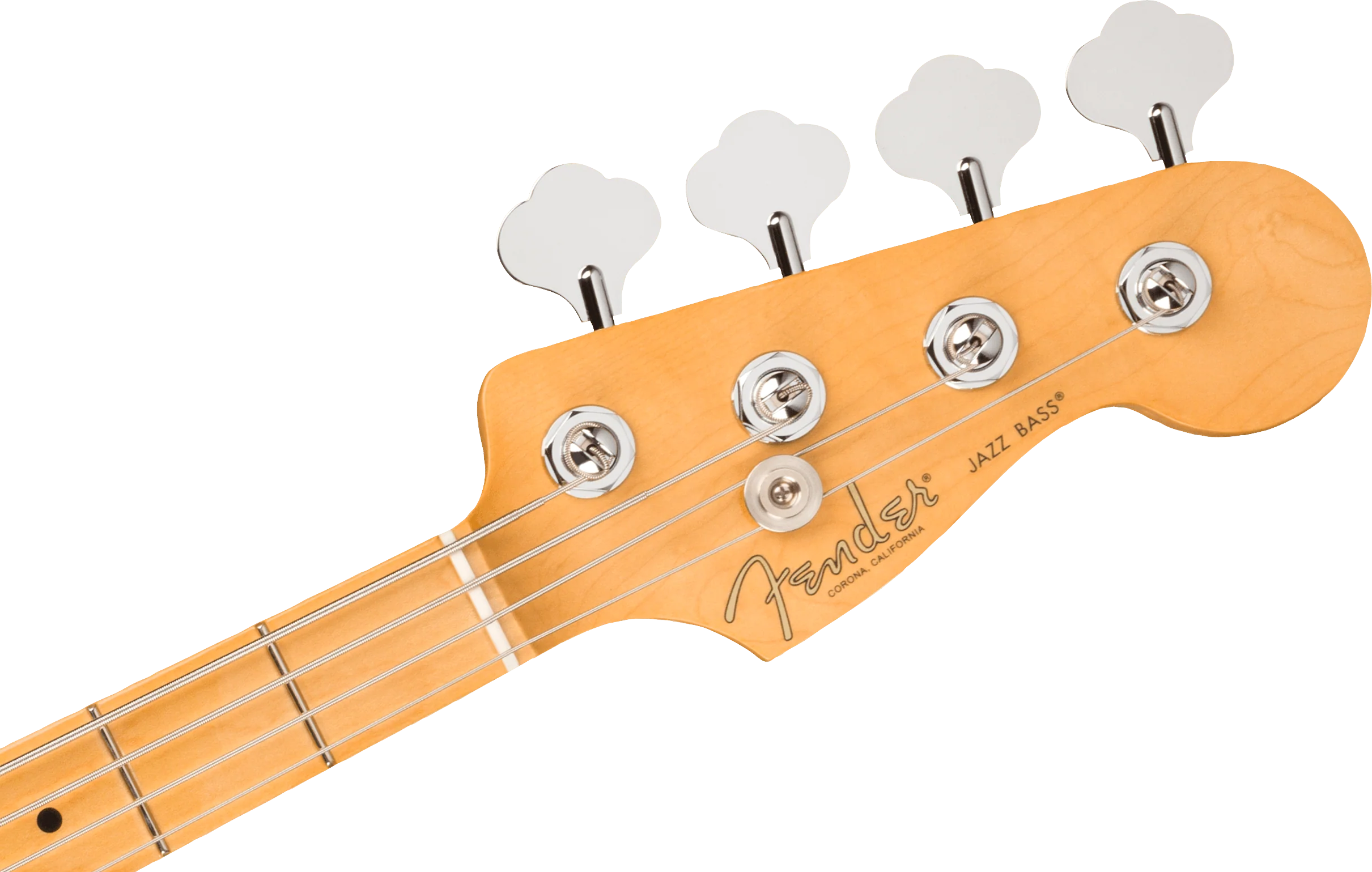 Fender American Professional II Jazz Bass Maple Fingerboard Roasted Pine With Case - Image 6