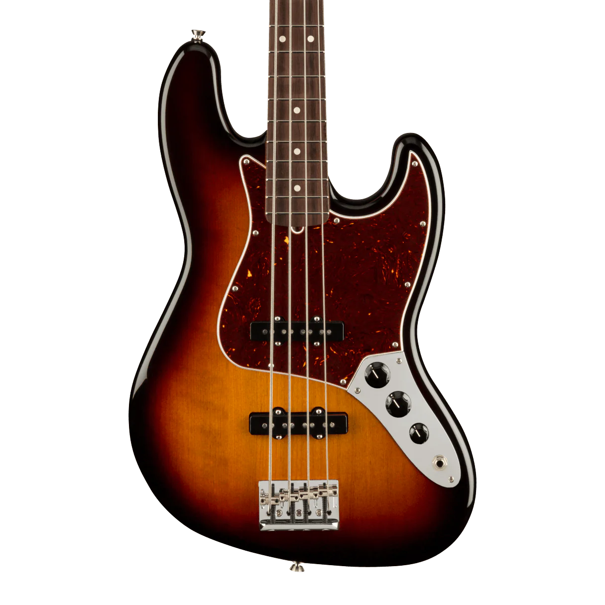 Fender American Professional II Jazz Bass Rosewood Fingerboard 3-Color Sunburst With Case