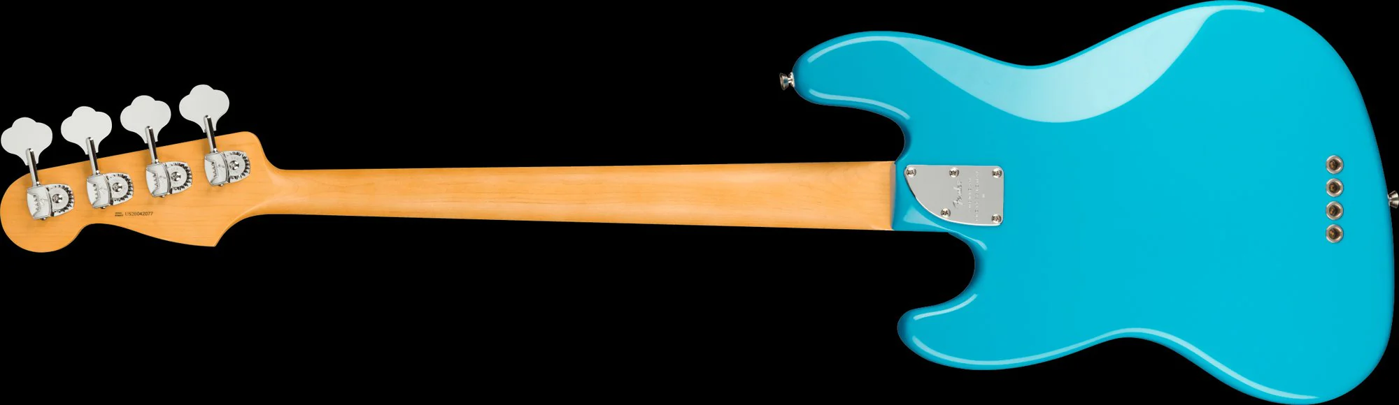 Fender American Professional II Jazz Bass Miami Blue With Case - Image 5
