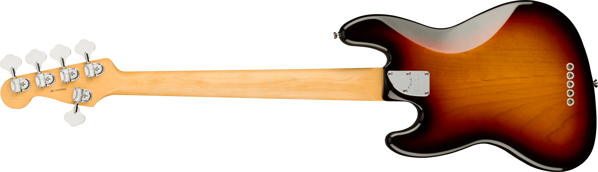 Fender American Professional II Jazz Bass V Rosewood Fingerboard 3-Color Sunburst - Image 5