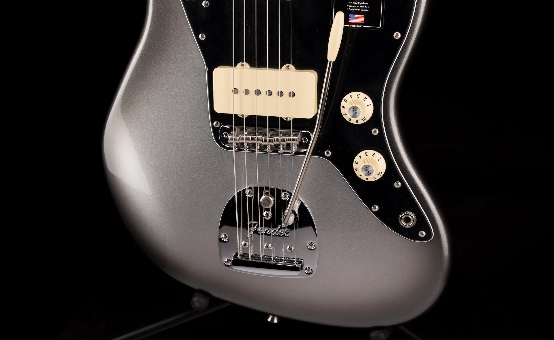 Fender American Professional II Jazzmaster Mercury With OHSC  ***B-STOCK*** - Image 5