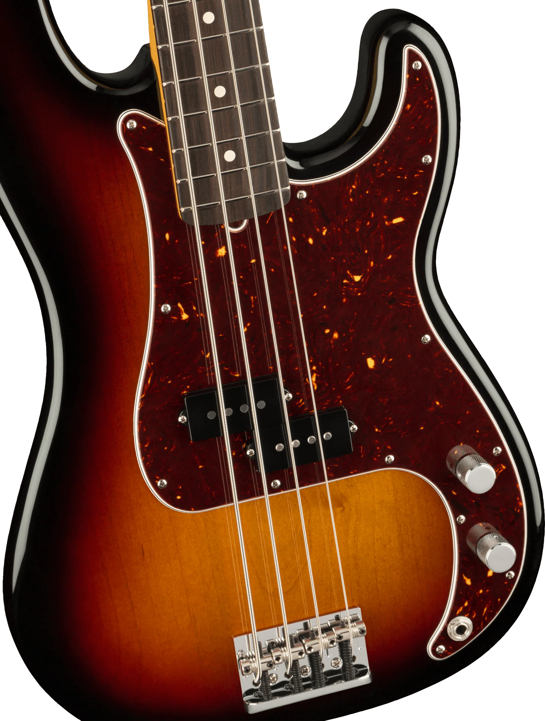 Fender American Professional II Precision Bass Rosewood Fingerboard Sunburst - Image 3