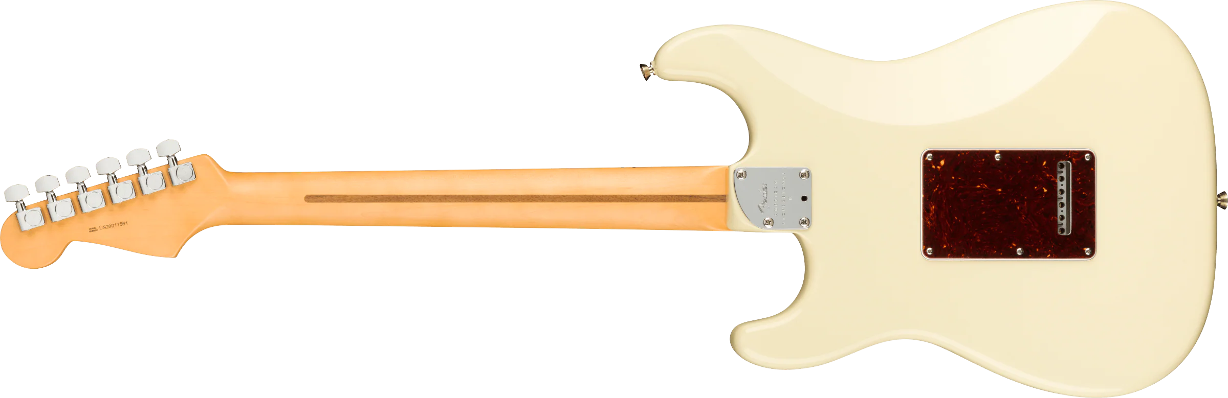 Fender American Professional II Stratocaster HSS Maple Fingerboard Olympic White - Image 5