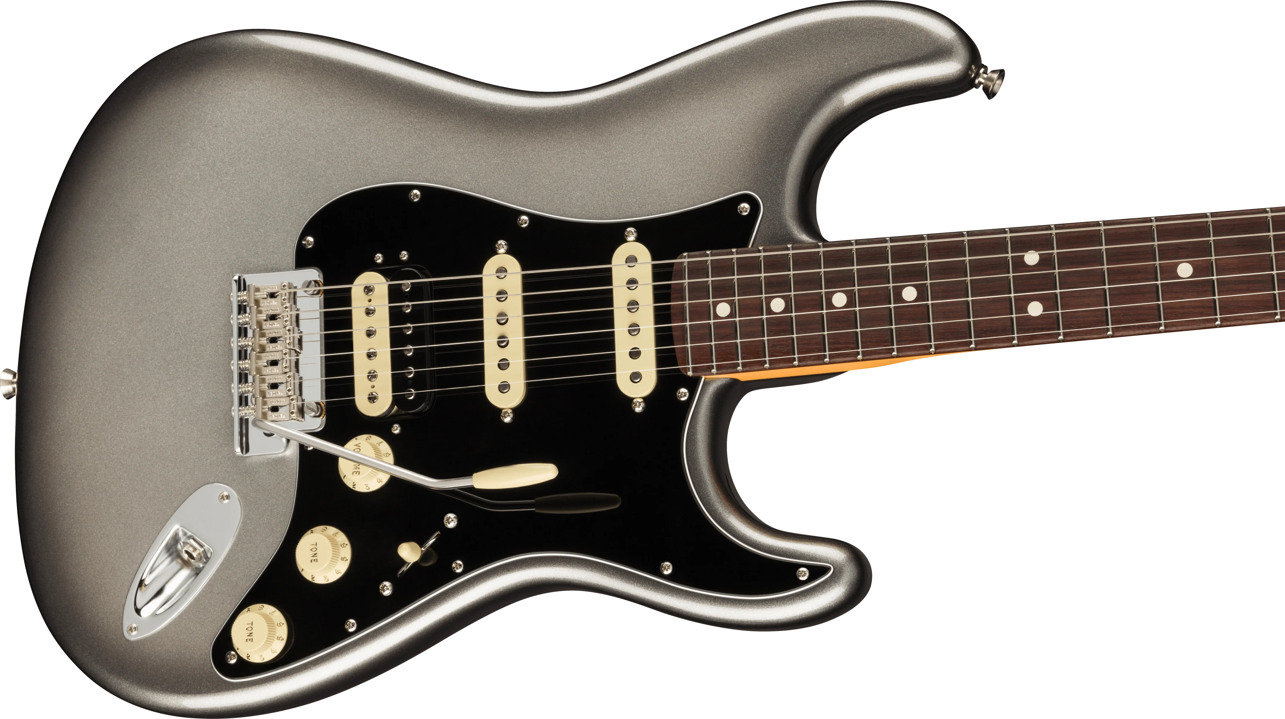 Fender American Professional II Stratocaster HSS Mercury With Case - Image 4