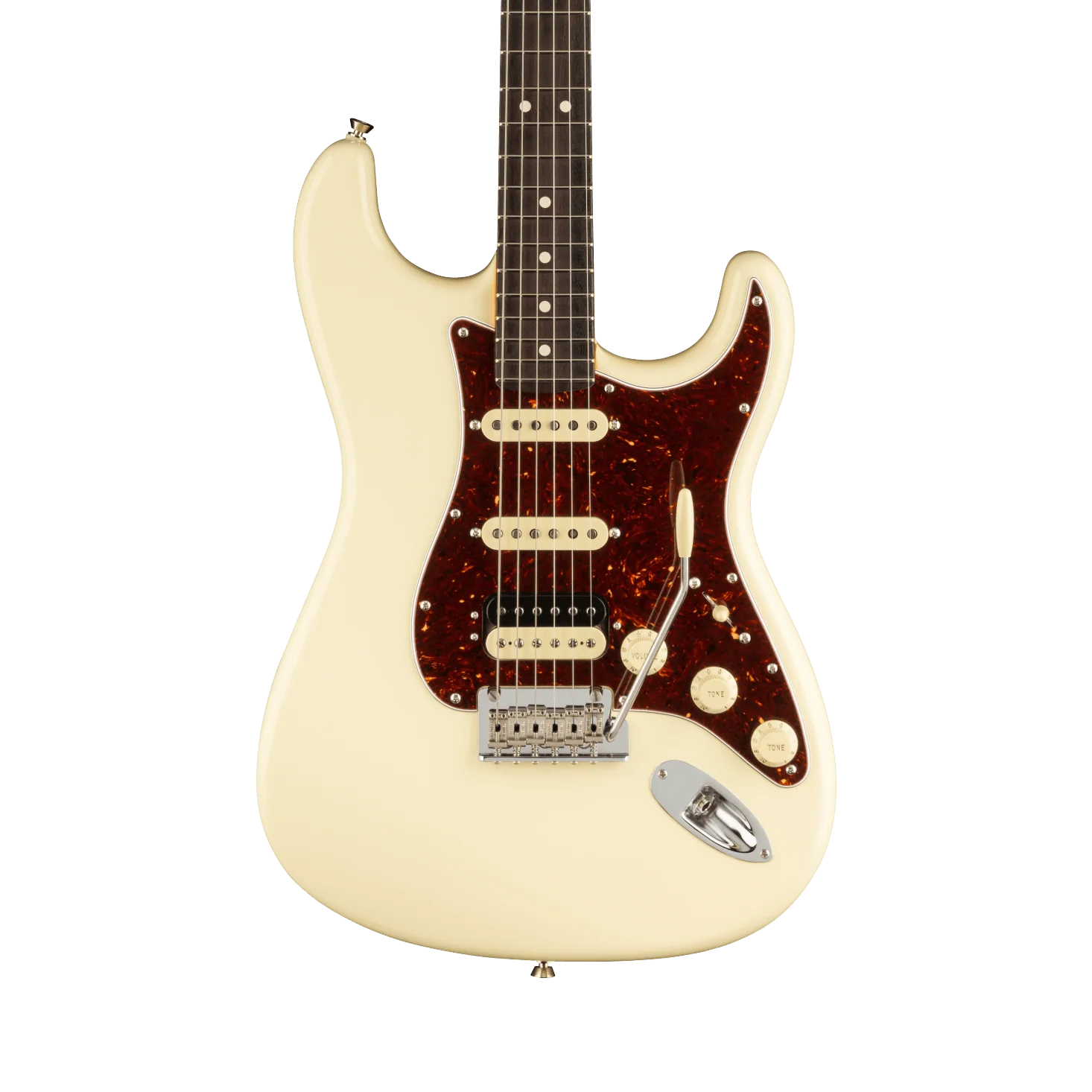 Fender American Professional II Stratocaster HSS Rosewood Fingerboard Olympic White