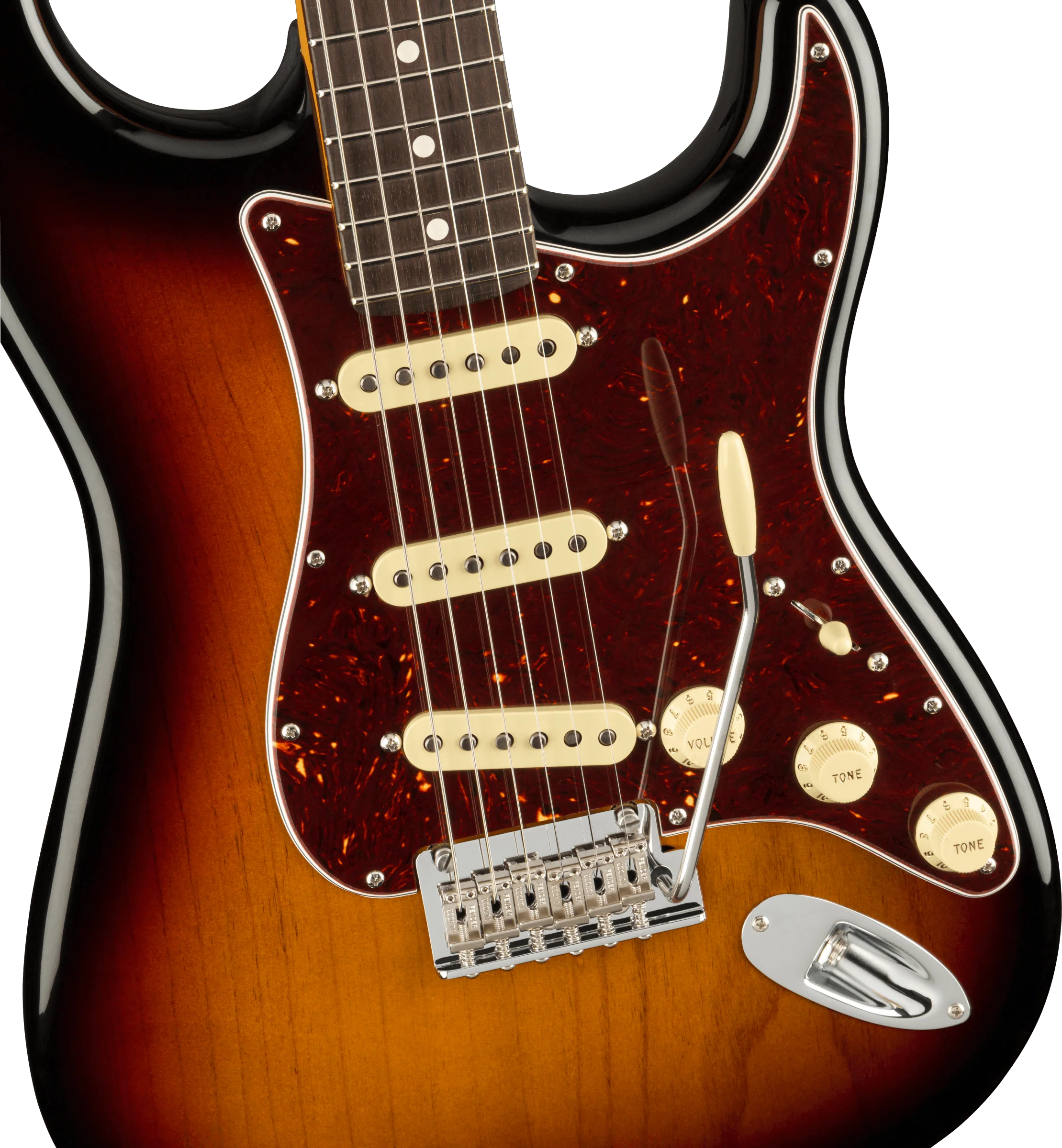 Fender American Professional II Stratocaster Rosewood Fingerboard 3-Color Sunburst - Image 3
