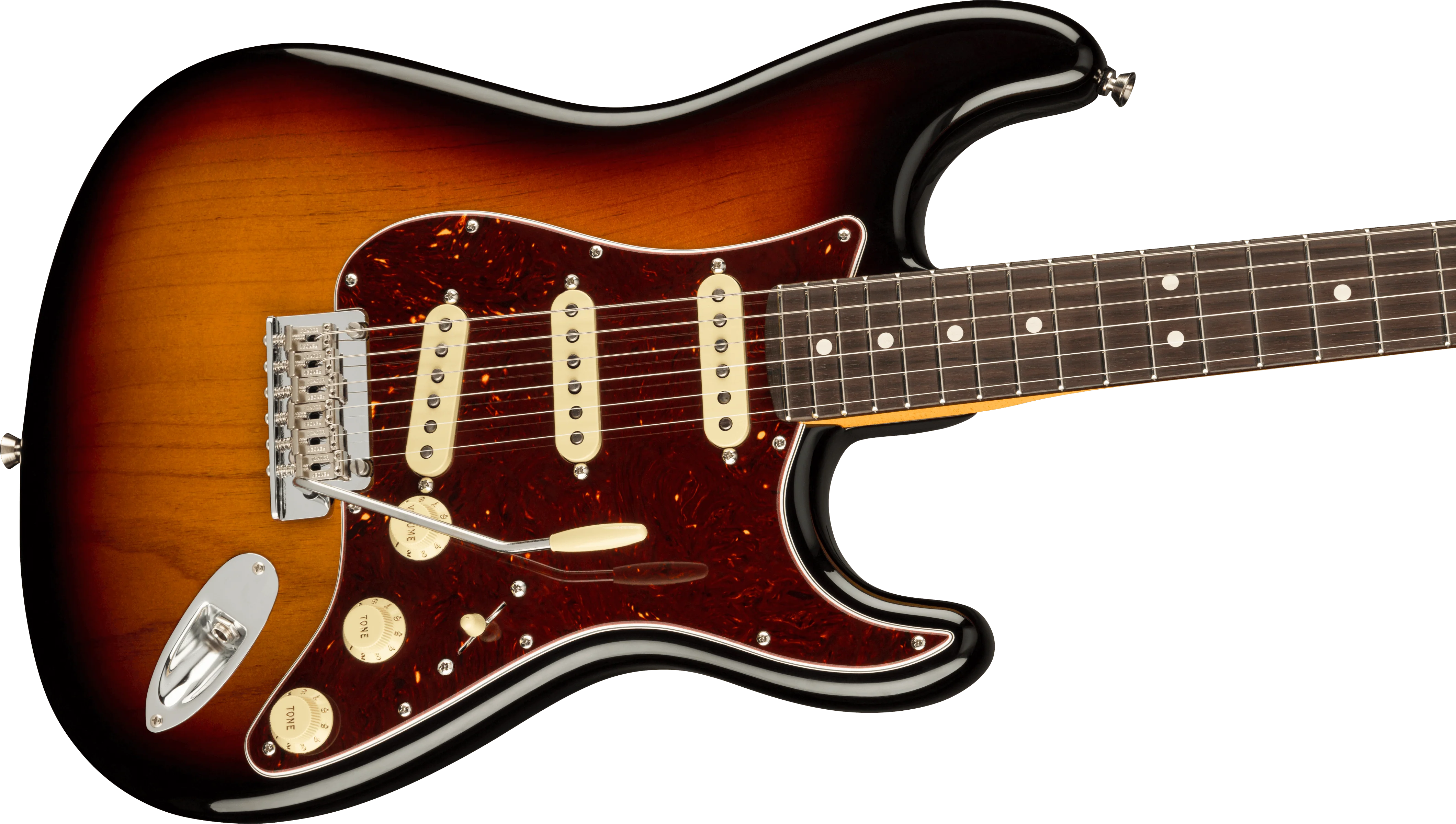 Fender American Professional II Stratocaster Rosewood Fingerboard 3-Color Sunburst - Image 4
