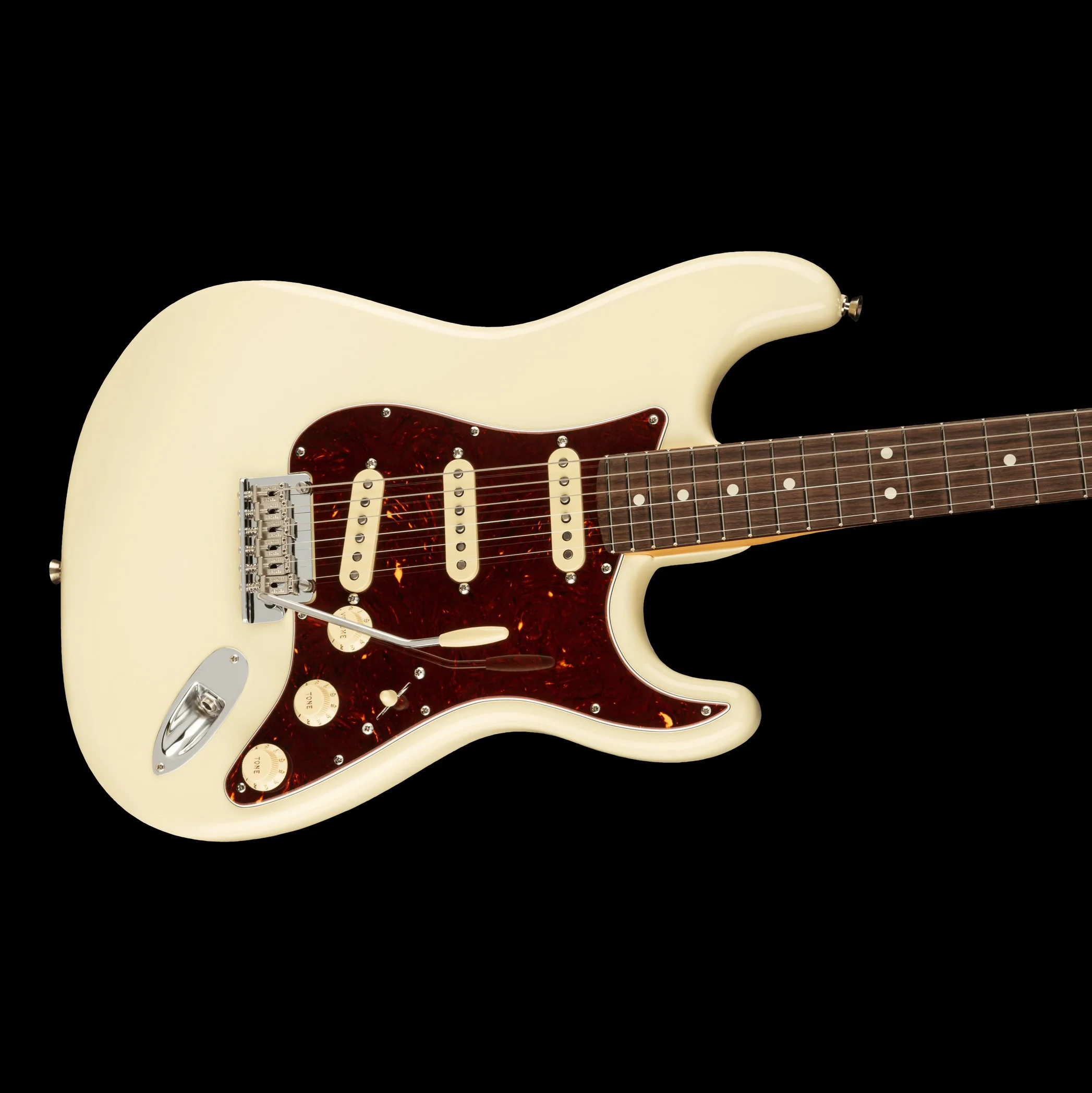 Fender American Professional II Stratocaster Rosewood Board Olympic White With Case - Image 4
