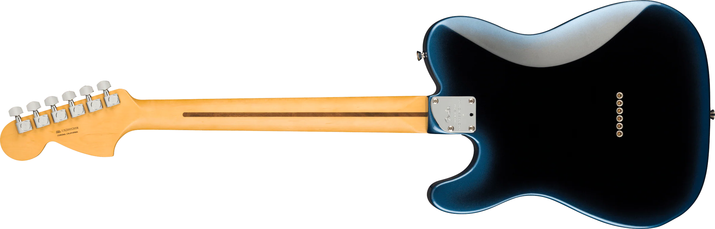 Fender American Professional II Telecaster Deluxe Rswd Board Dark Night w/ Case - Image 5