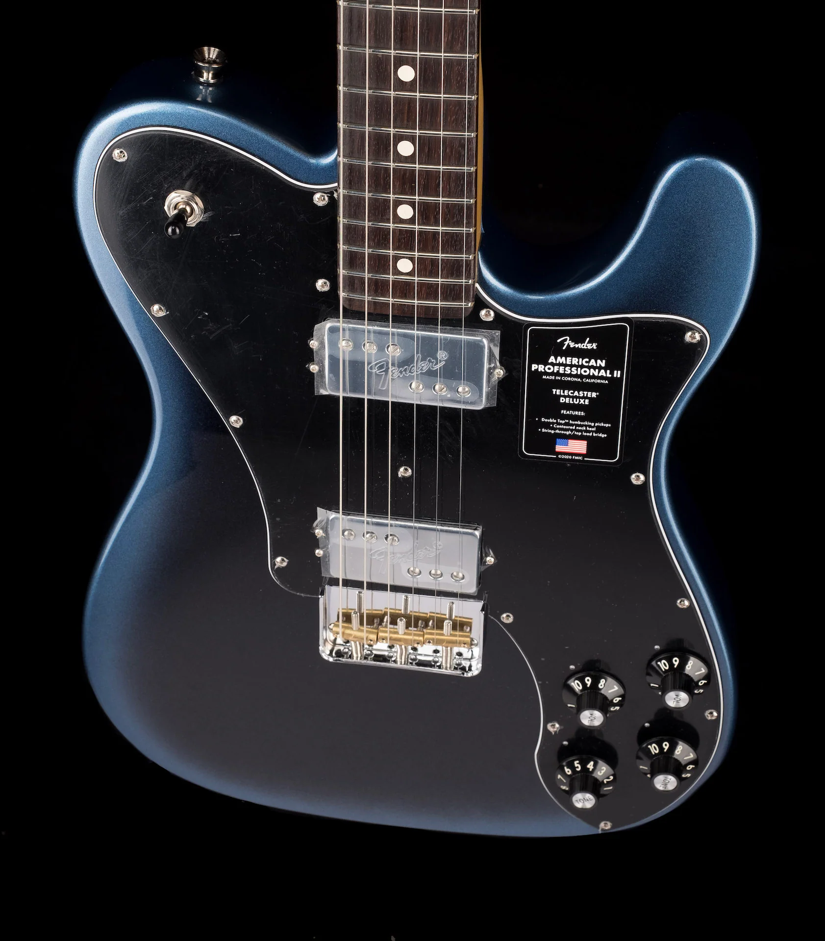 Fender American Professional II Telecaster Deluxe Rosewood Fingerboard Dark Night ***B-Stock*** - Image 4