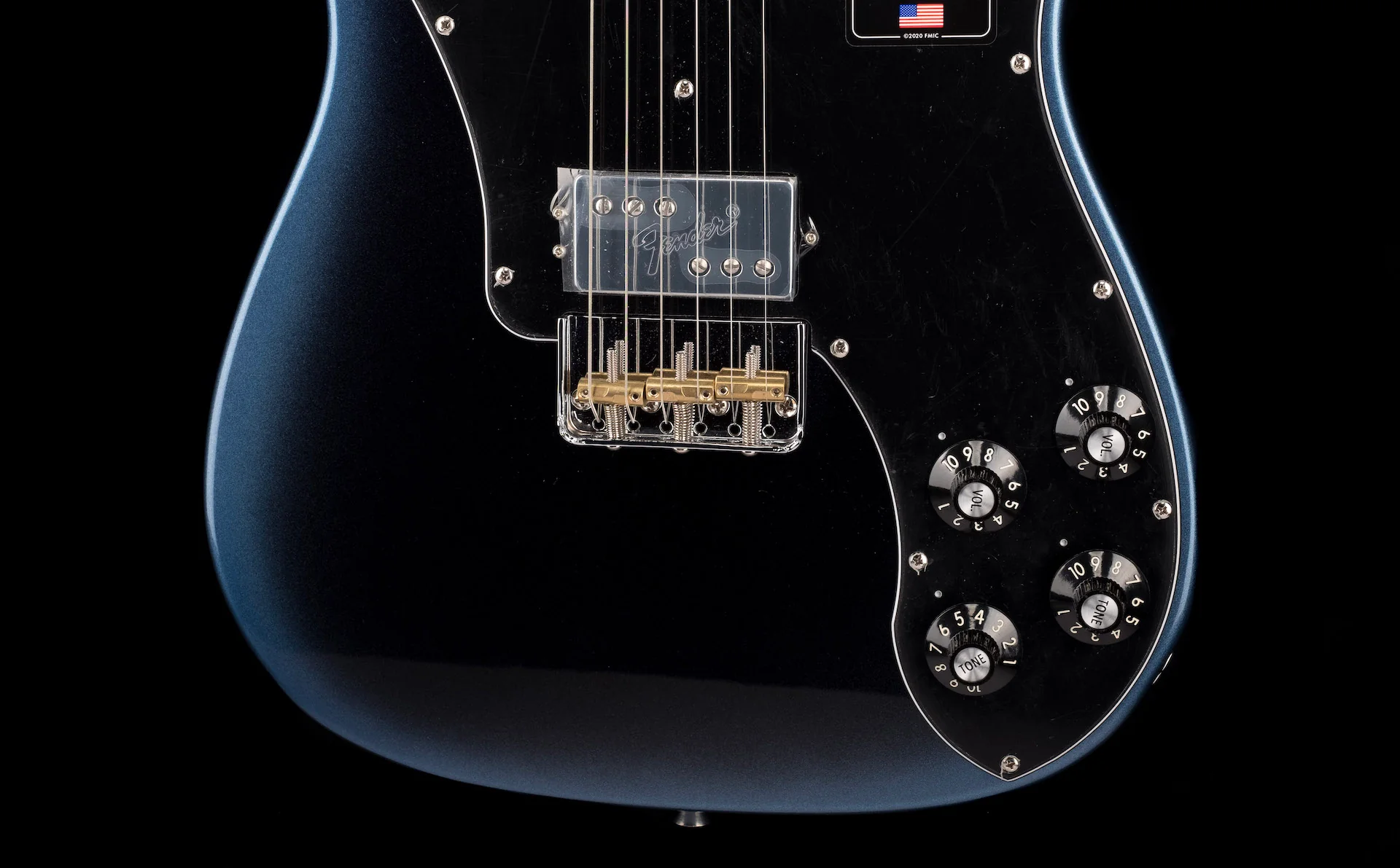 Fender American Professional II Telecaster Deluxe Rosewood Fingerboard Dark Night ***B-Stock*** - Image 5