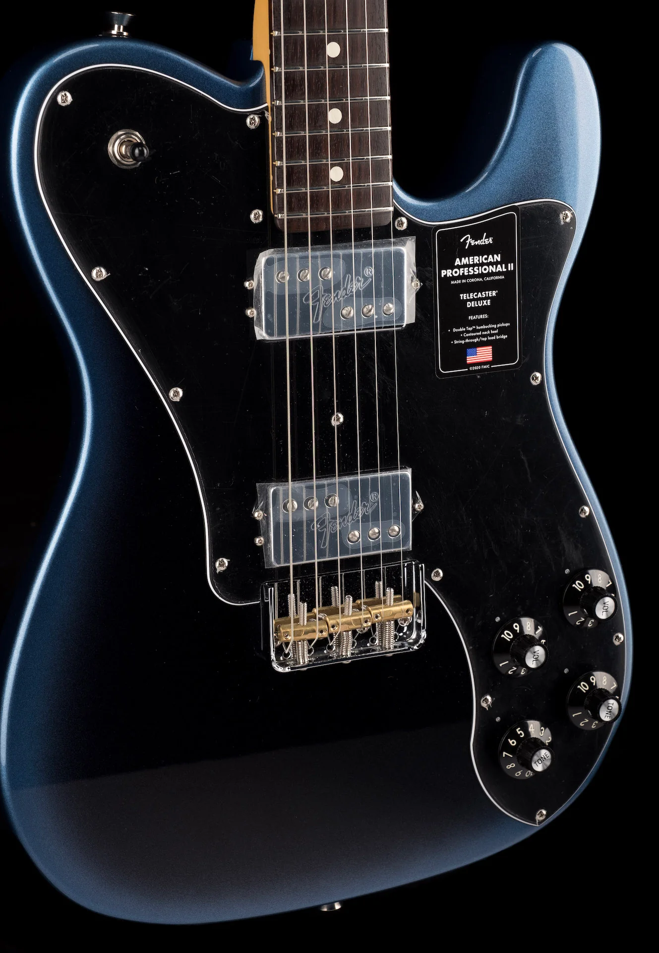 Fender American Professional II Telecaster Deluxe Rosewood Fingerboard Dark Night ***B-Stock*** - Image 9