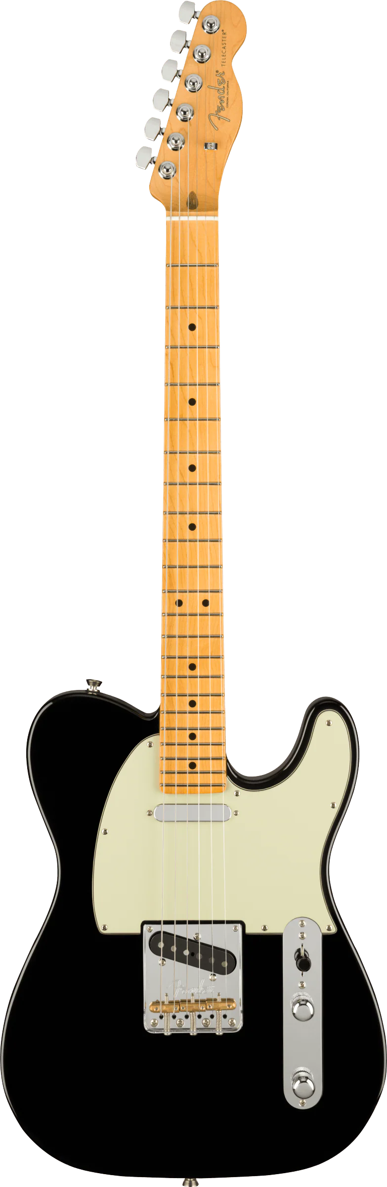 Fender American Professional II Telecaster Maple Fingerboard Black - Image 2