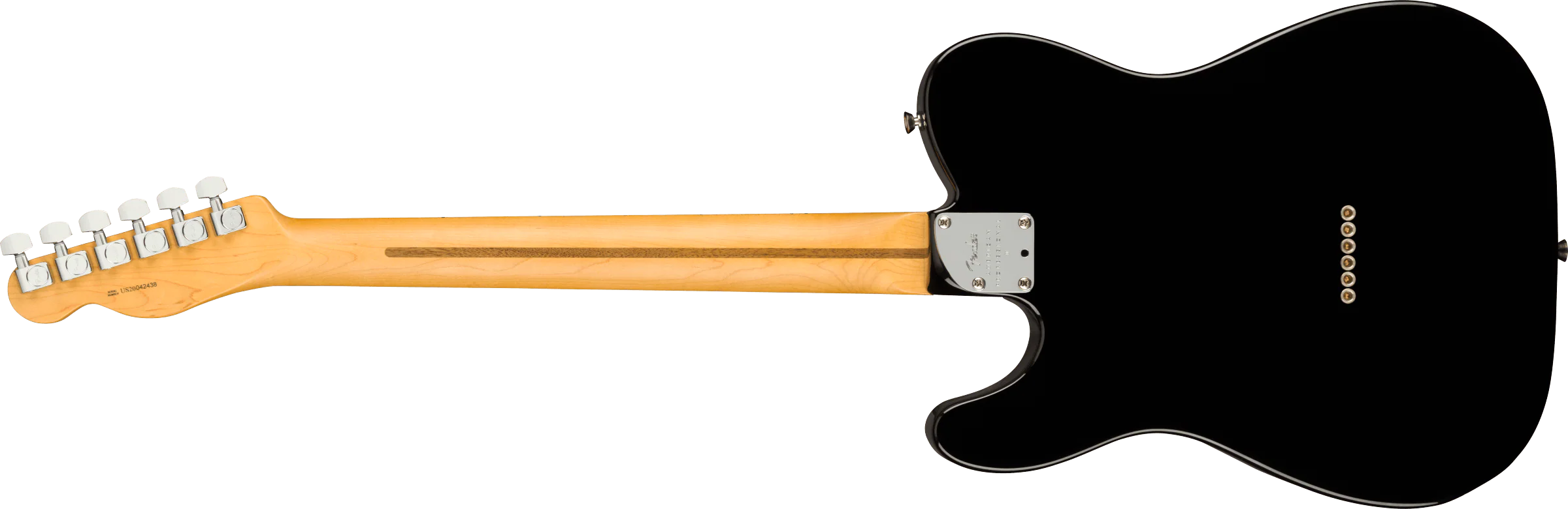 Fender American Professional II Telecaster Maple Fingerboard Black - Image 5
