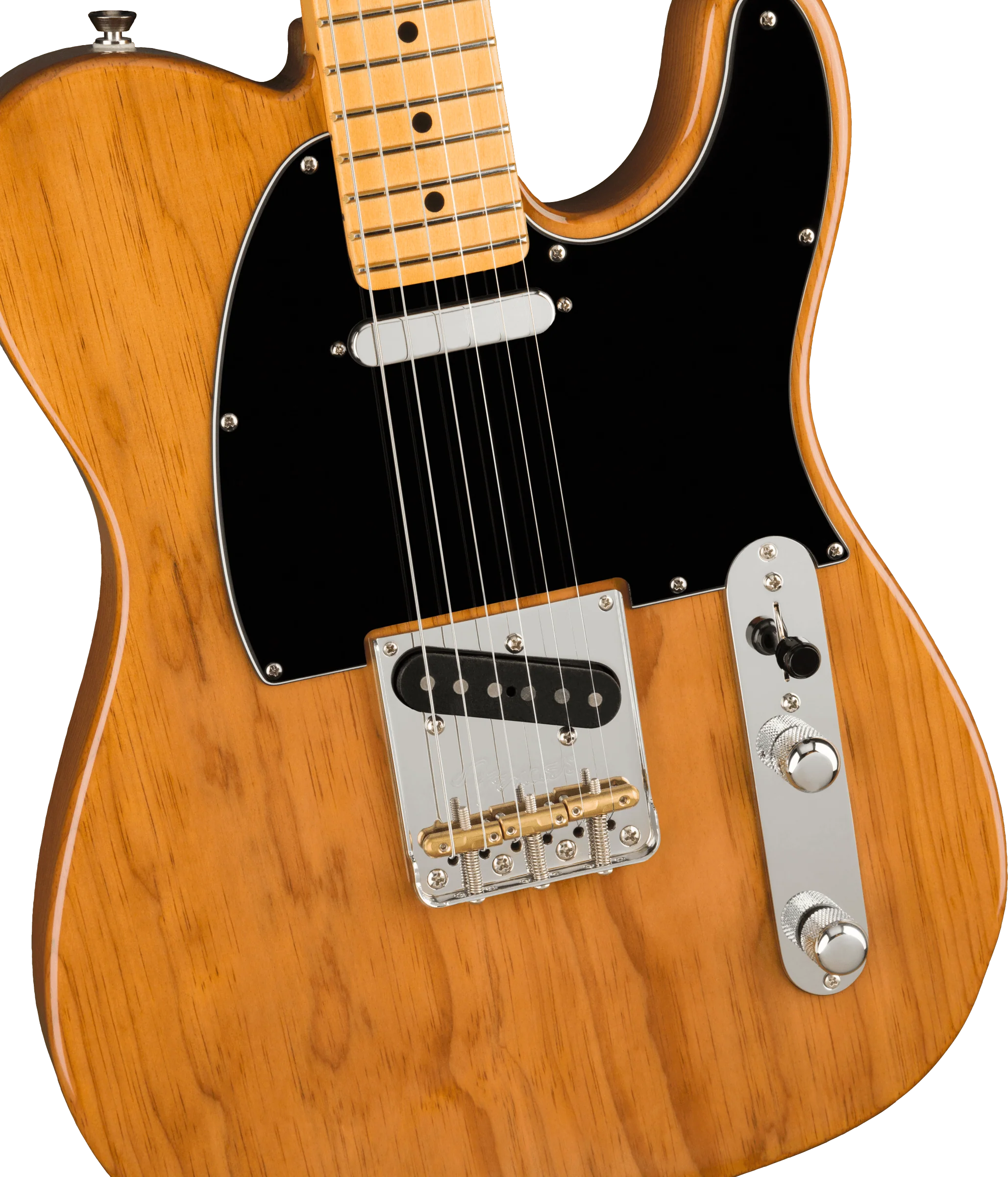 Fender American Professional II Telecaster Roasted Pine Electric Guitar With Case - Image 3