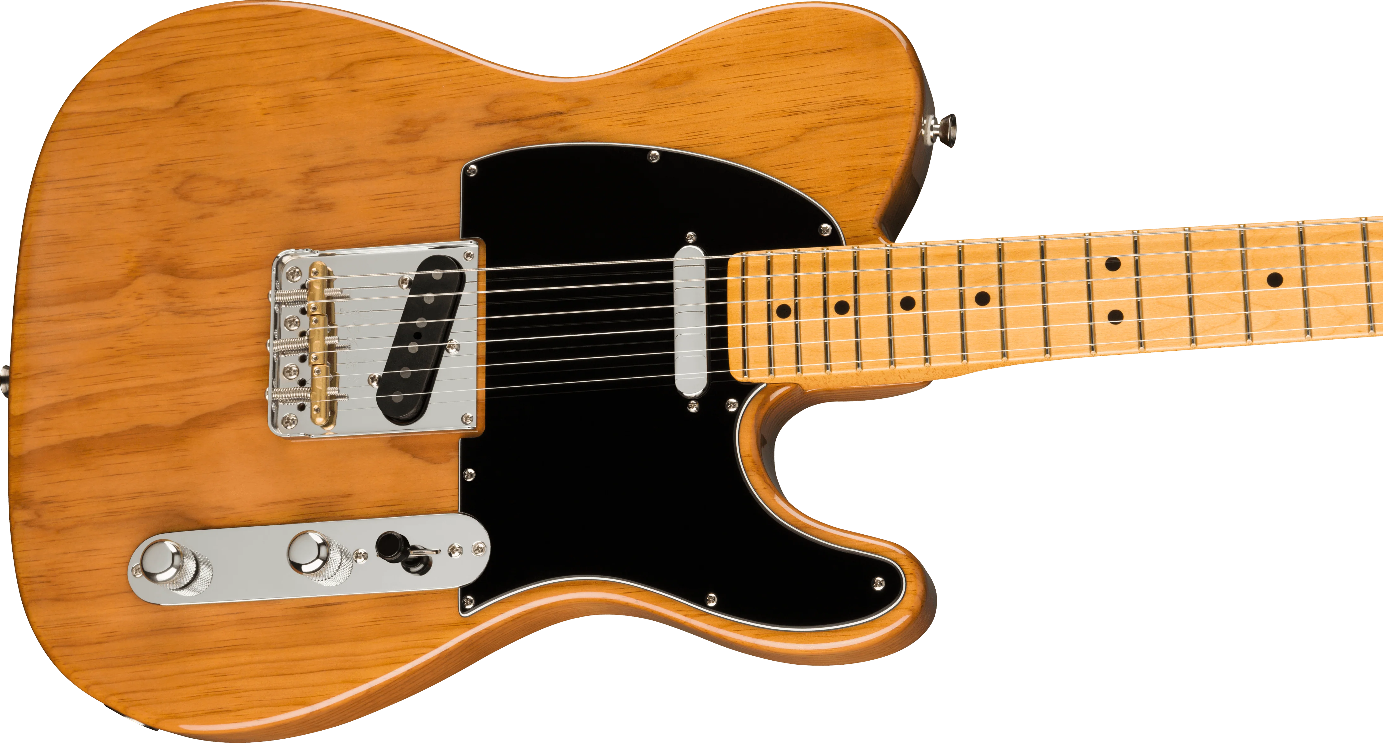 Fender American Professional II Telecaster Roasted Pine Electric Guitar With Case - Image 4