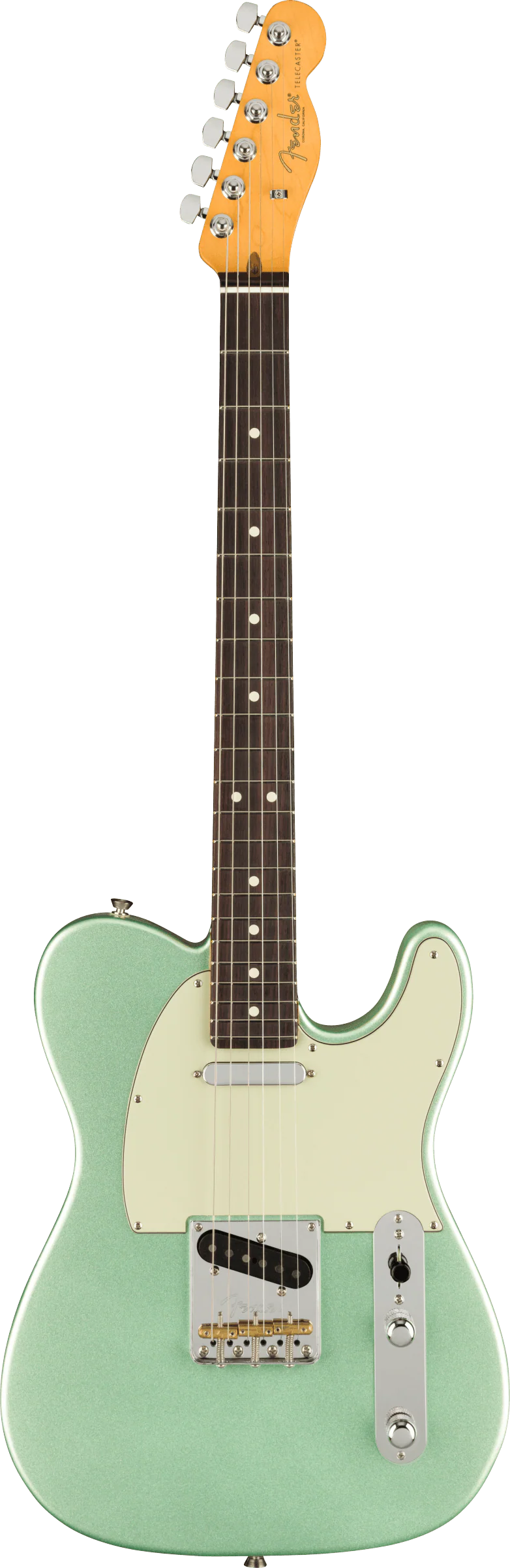 Fender American Professional II Telecaster Rosewood Fingerboard Mystic Surf Green - Image 2