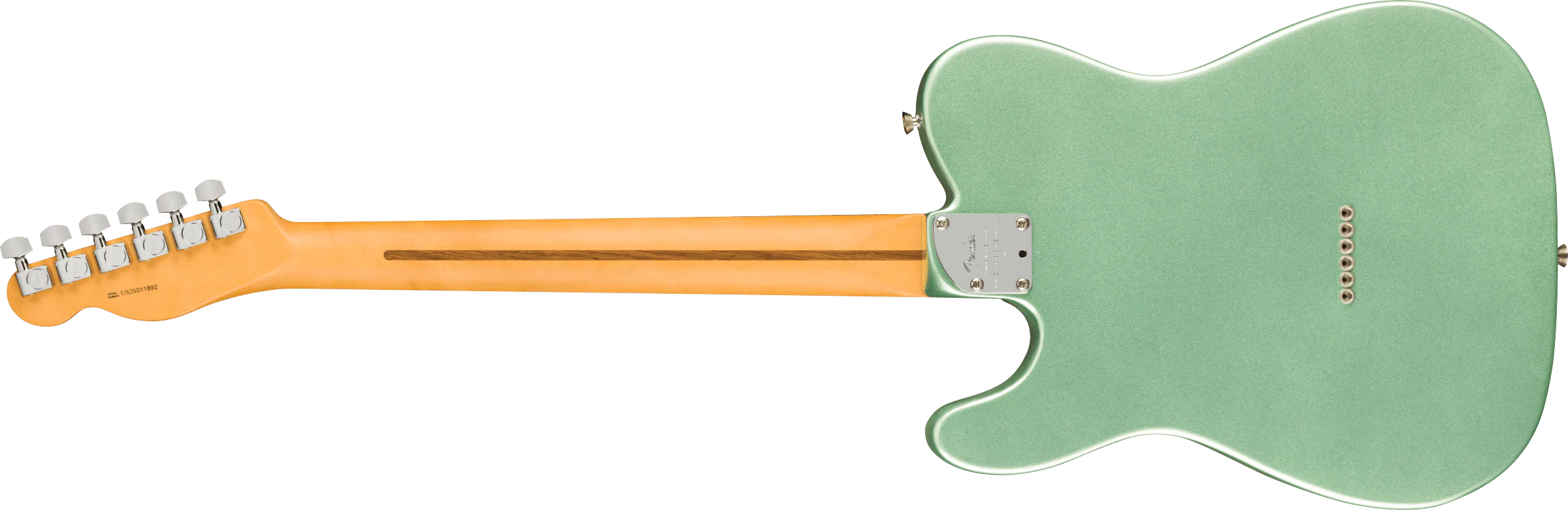 Fender American Professional II Telecaster Rosewood Fingerboard Mystic Surf Green - Image 5