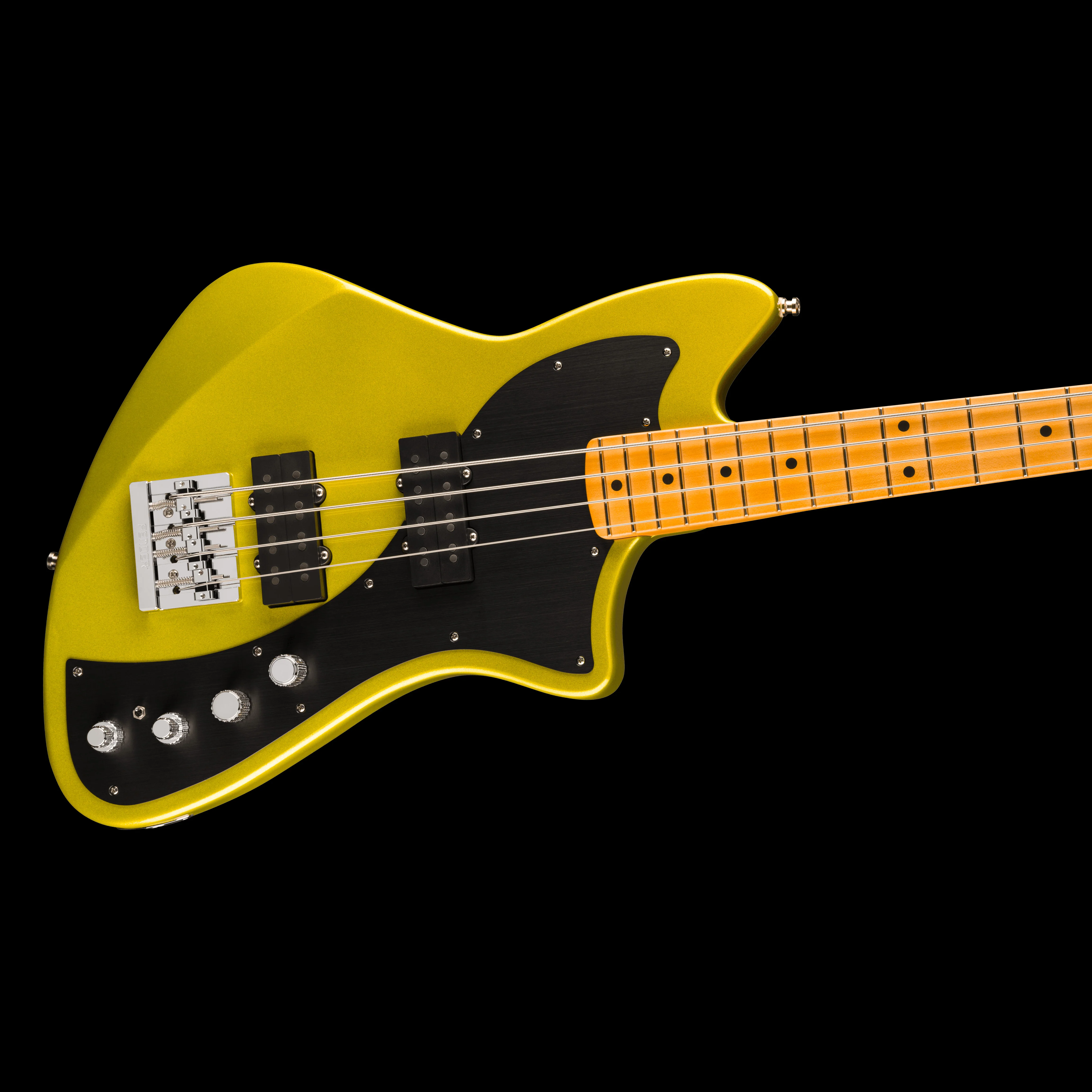 Fender American Ultra II Meteora Bass Solar Flare With Case - Image 3