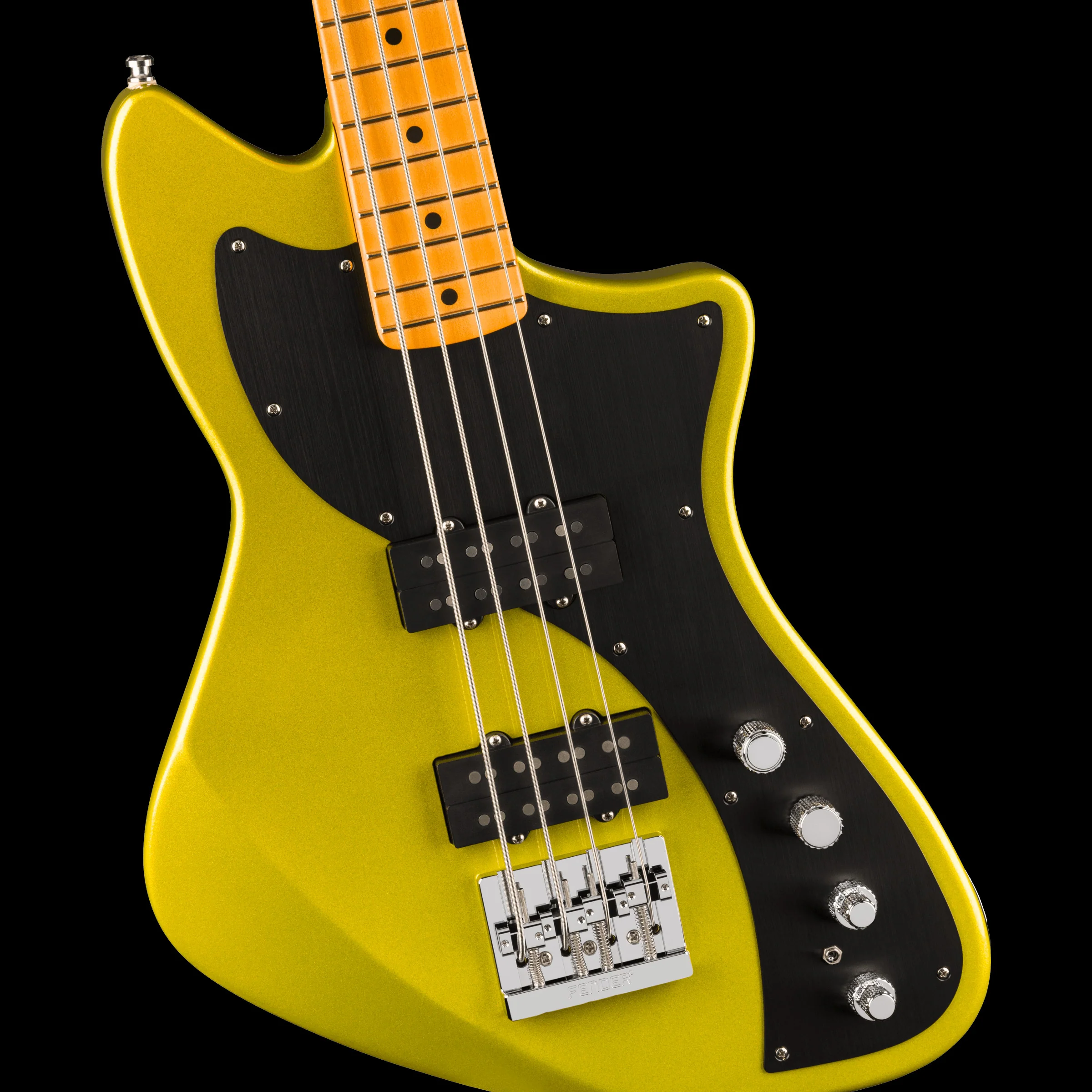 Fender American Ultra II Meteora Bass Solar Flare With Case - Image 4
