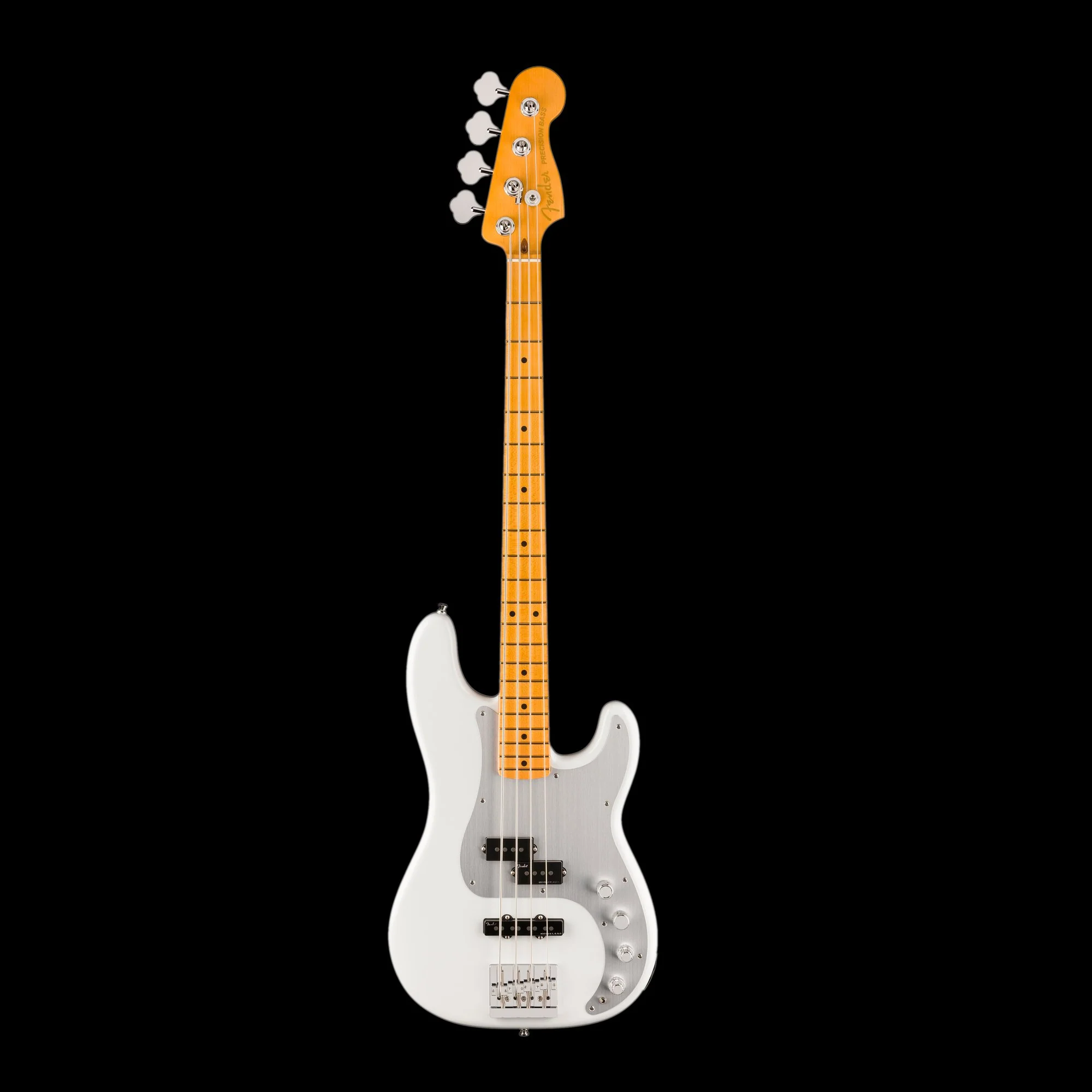 Fender American Ultra II Precision Bass Maple Fingerboard Avalanche With Case - Image 2