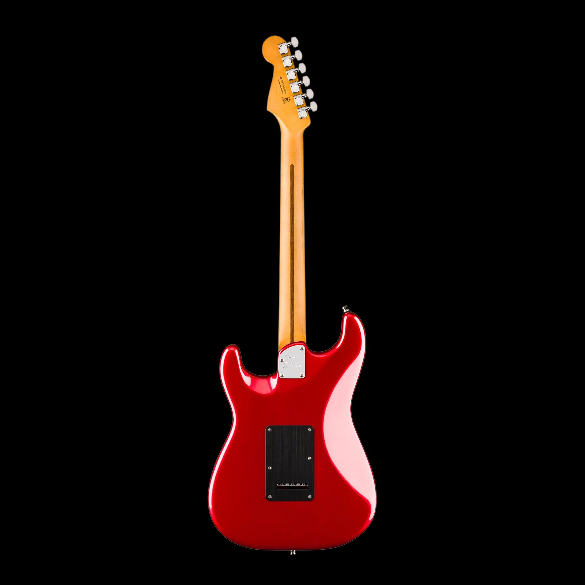 Fender American Ultra II Stratocaster HSS Maple Fingerboard Sinister Red With Case - Image 3