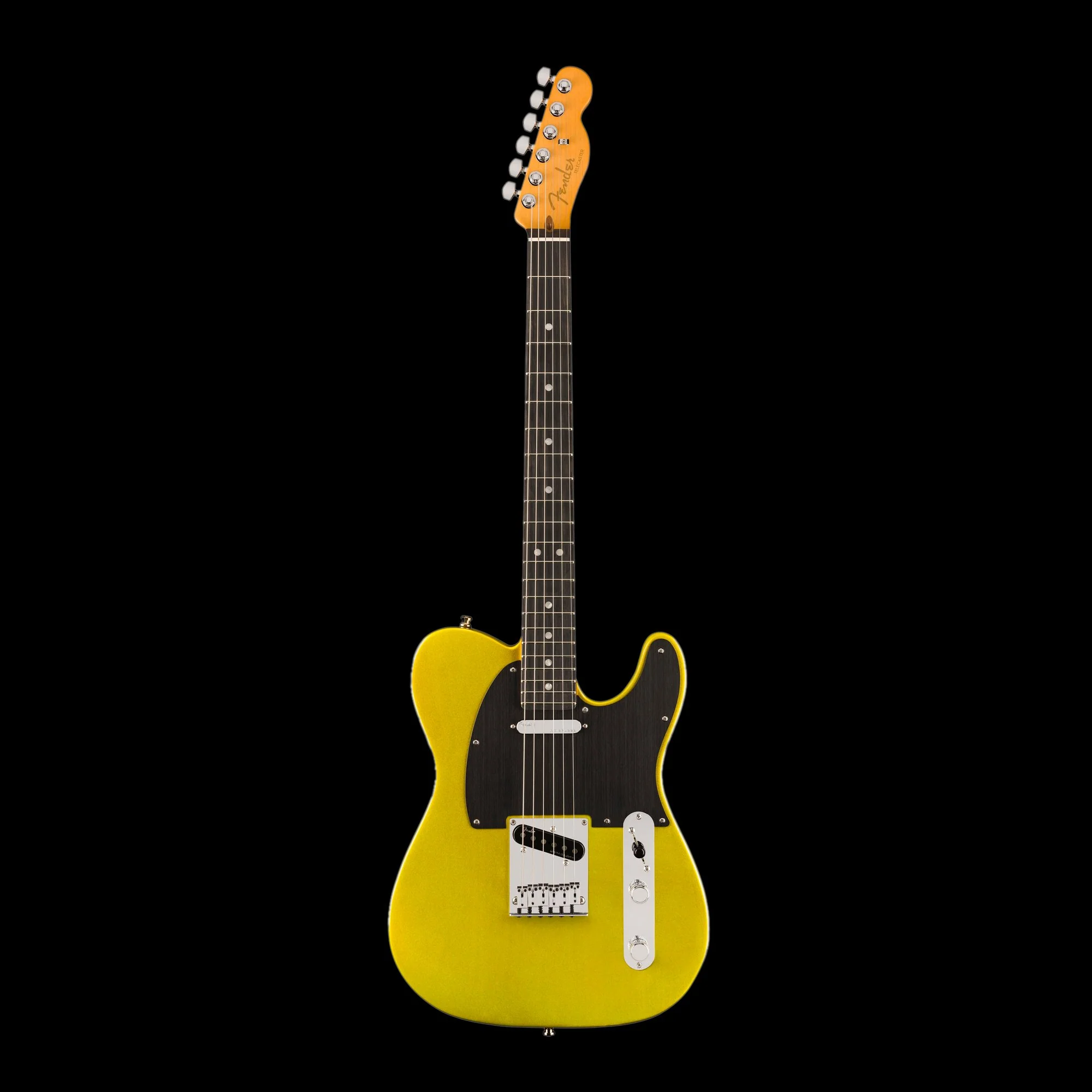Fender American Ultra II Telecaster Ebony Fingerboard Solar Flare With Case - Image 2