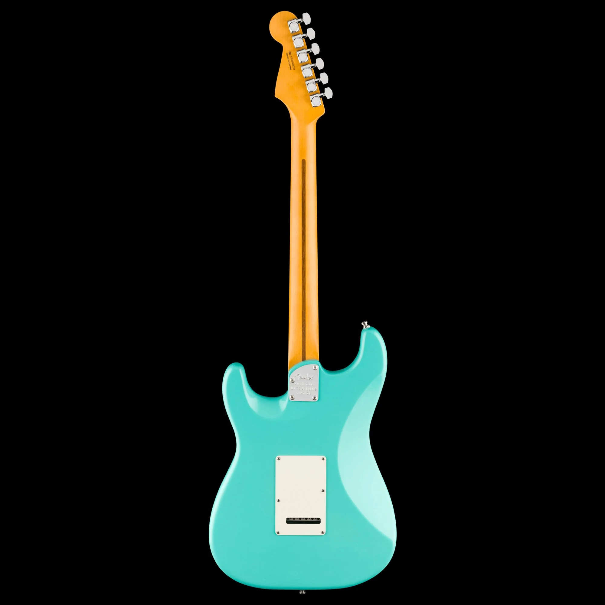Fender American Ultra Luxe Vintage '60s Stratocaster HSS Sea Foam Green Electric Guitar With Case - Image 3