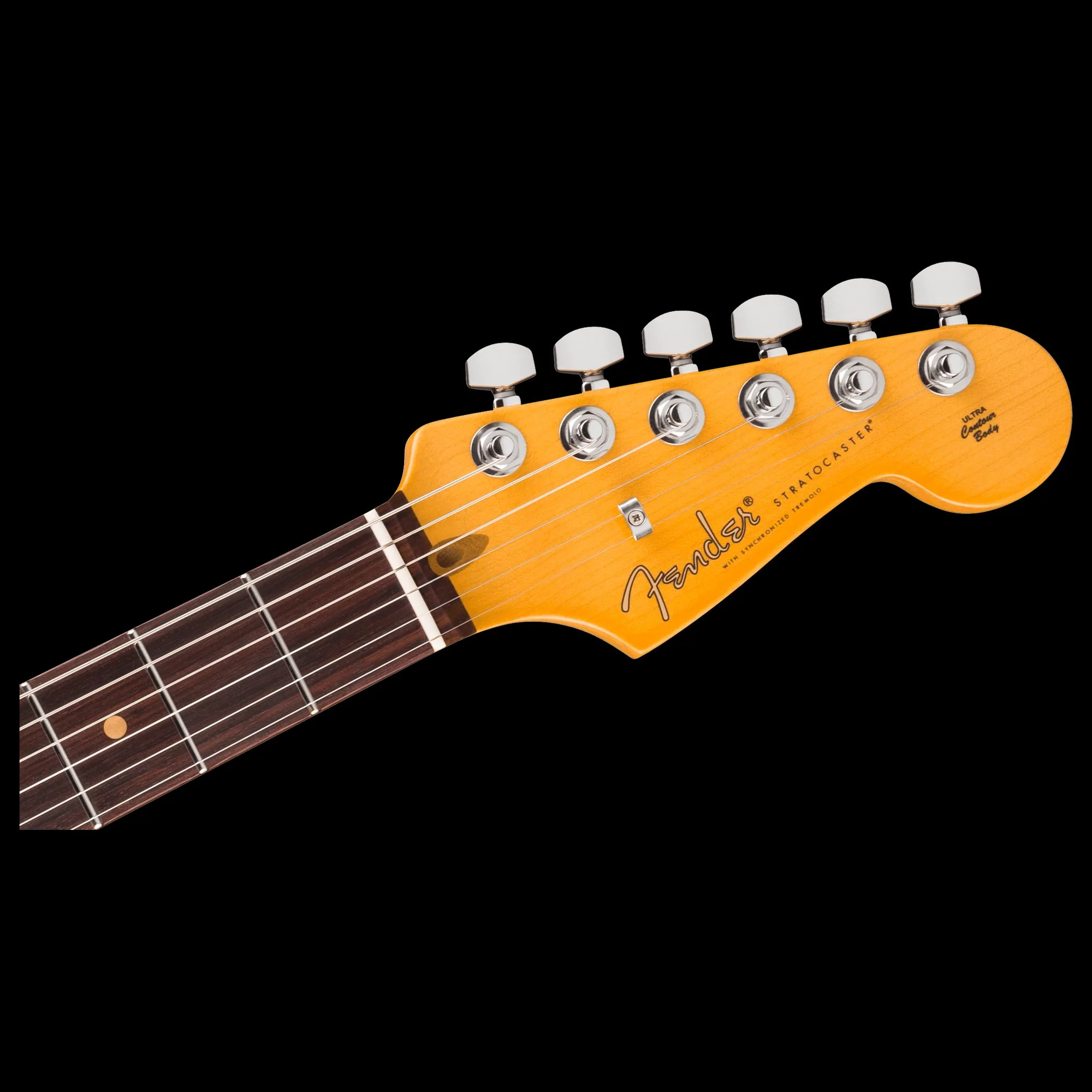 Fender American Ultra Luxe Vintage '60s Stratocaster HSS Sea Foam Green Electric Guitar With Case - Image 6