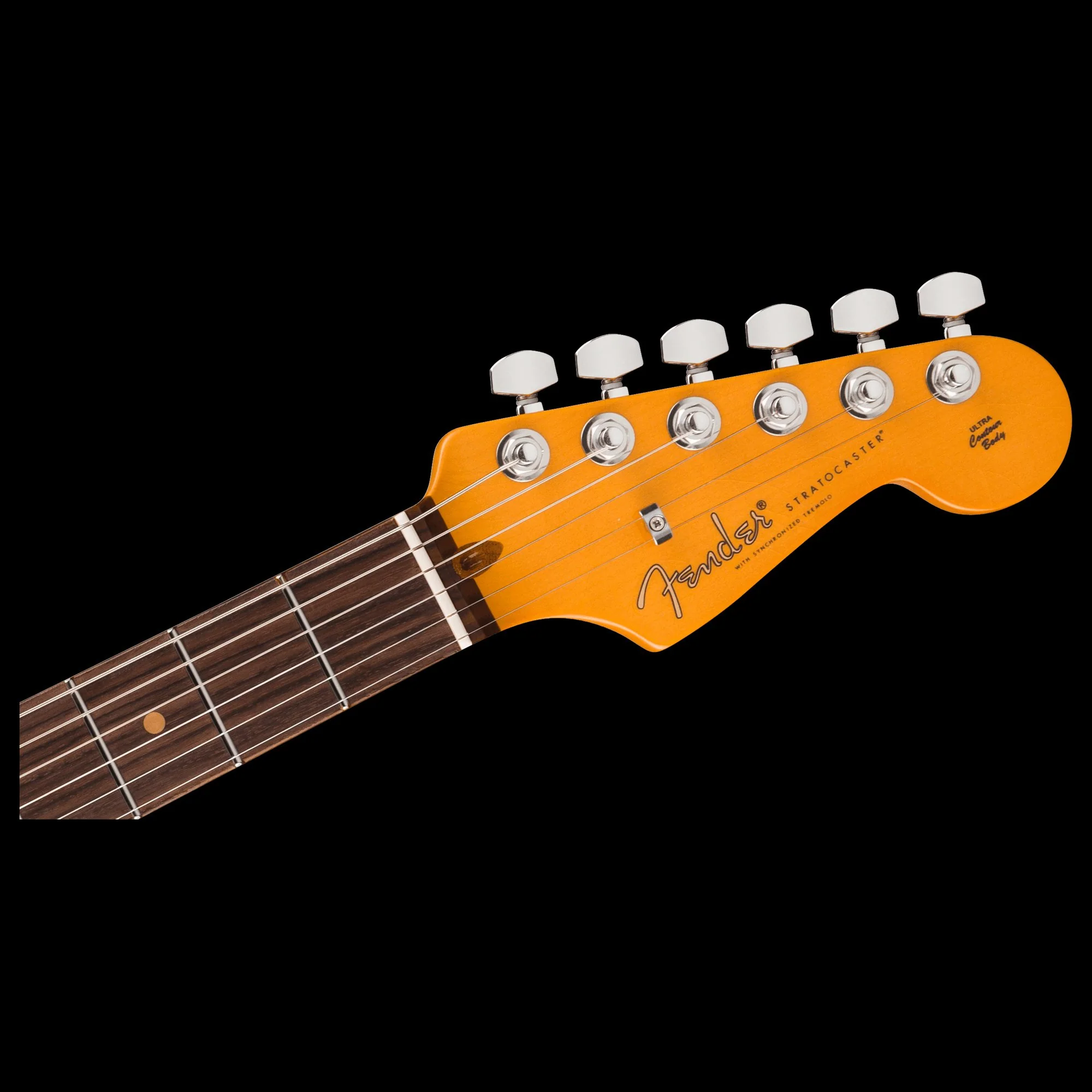 Fender American Ultra Luxe Vintage '60s Stratocaster Surf Green Electric Guitar With Case - Image 6