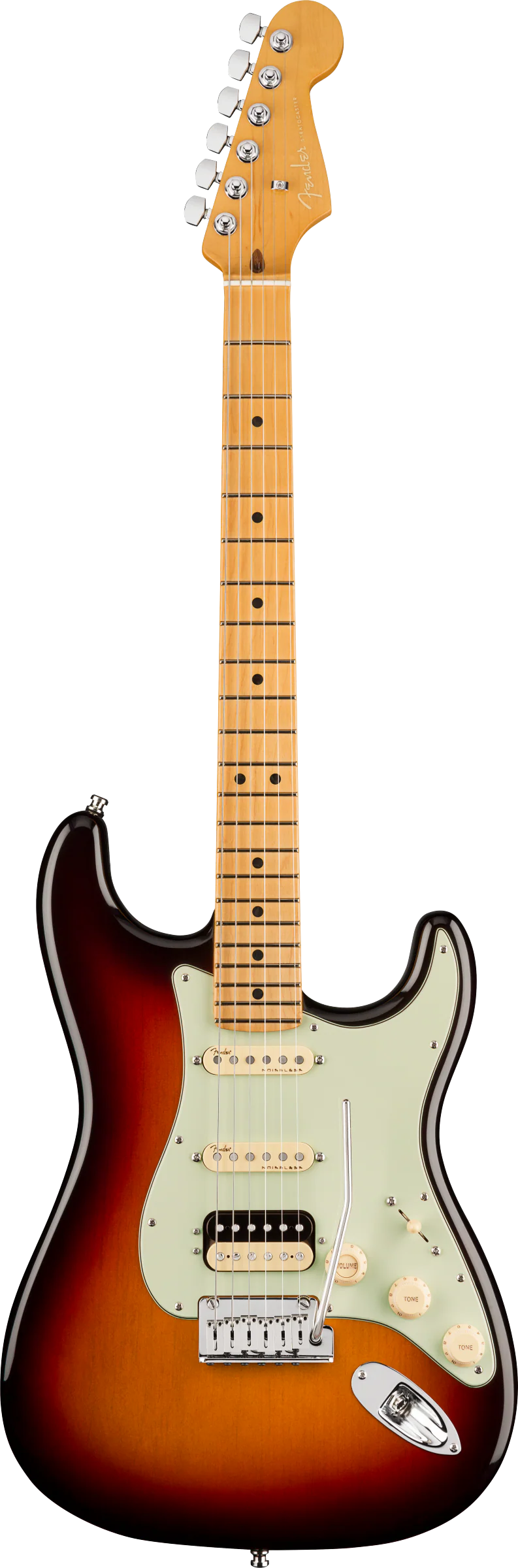 Fender American Ultra Stratocaster HSS Maple Fingerboard Ultraburst - Image 2
