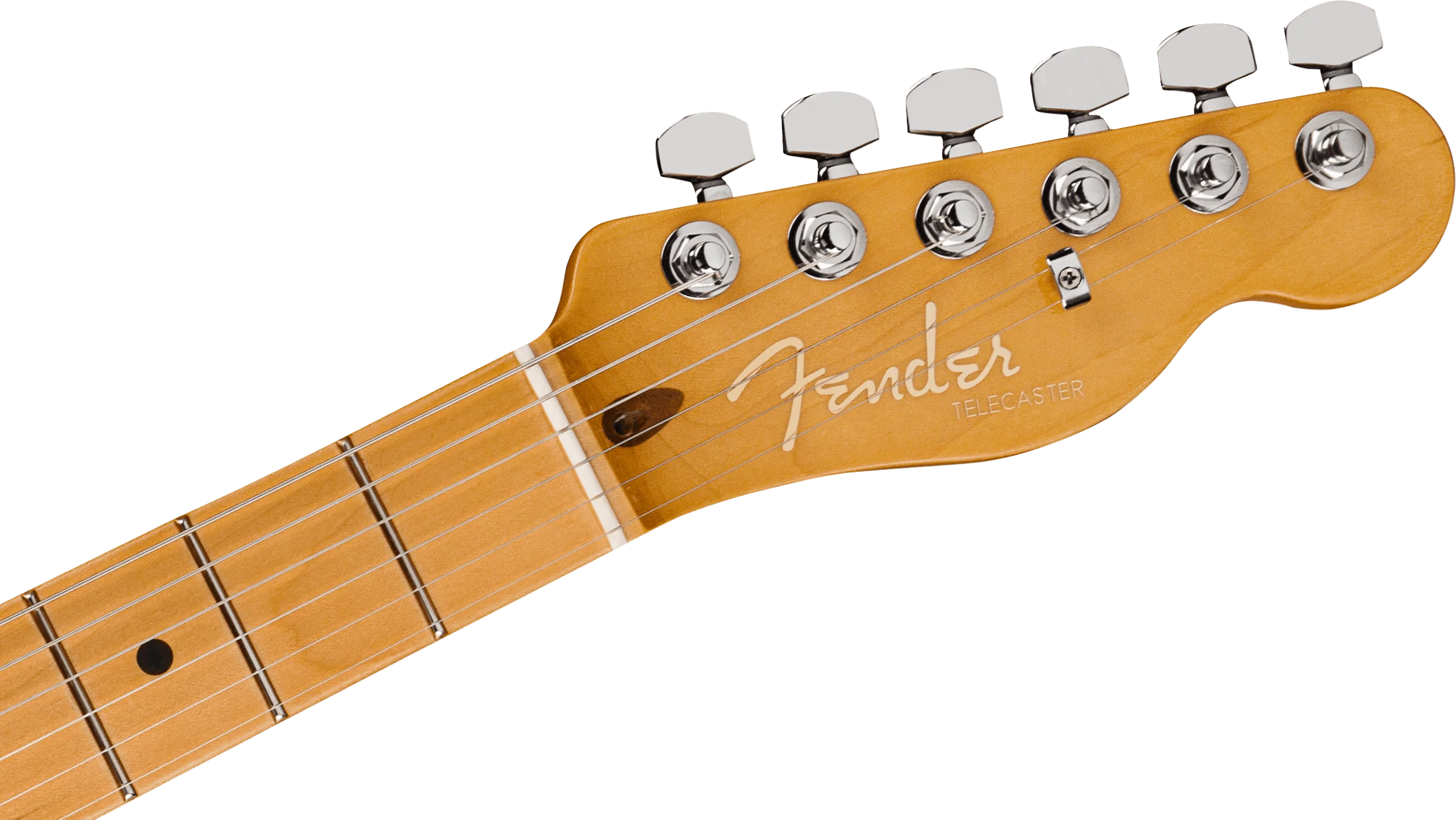 Fender American Ultra Telecaster Maple Fingerboard Butterscotch Blonde Electric Guitar With Case - Image 6