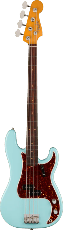Fender American Vintage II 1960 Precision Bass Daphne Blue With Case - Image 2
