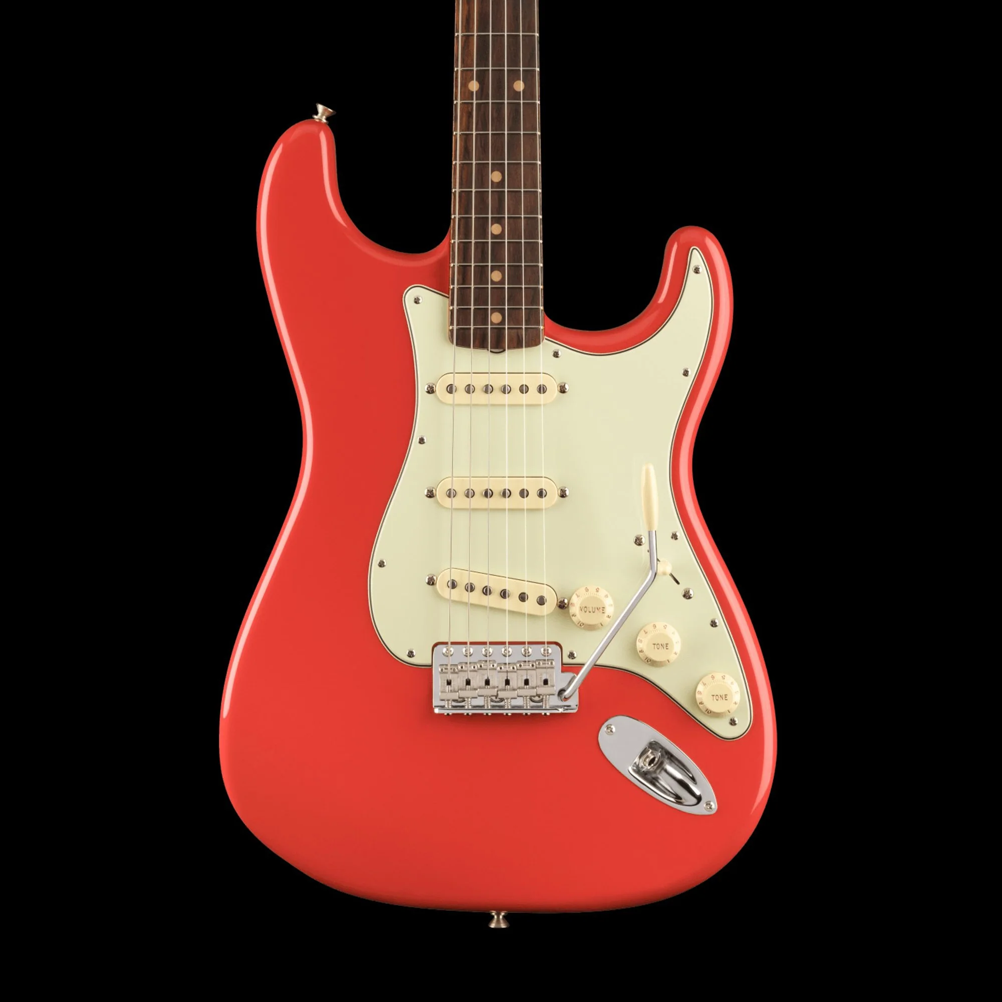 Fender American Vintage II 1961 Stratocaster Fiesta Red With Case