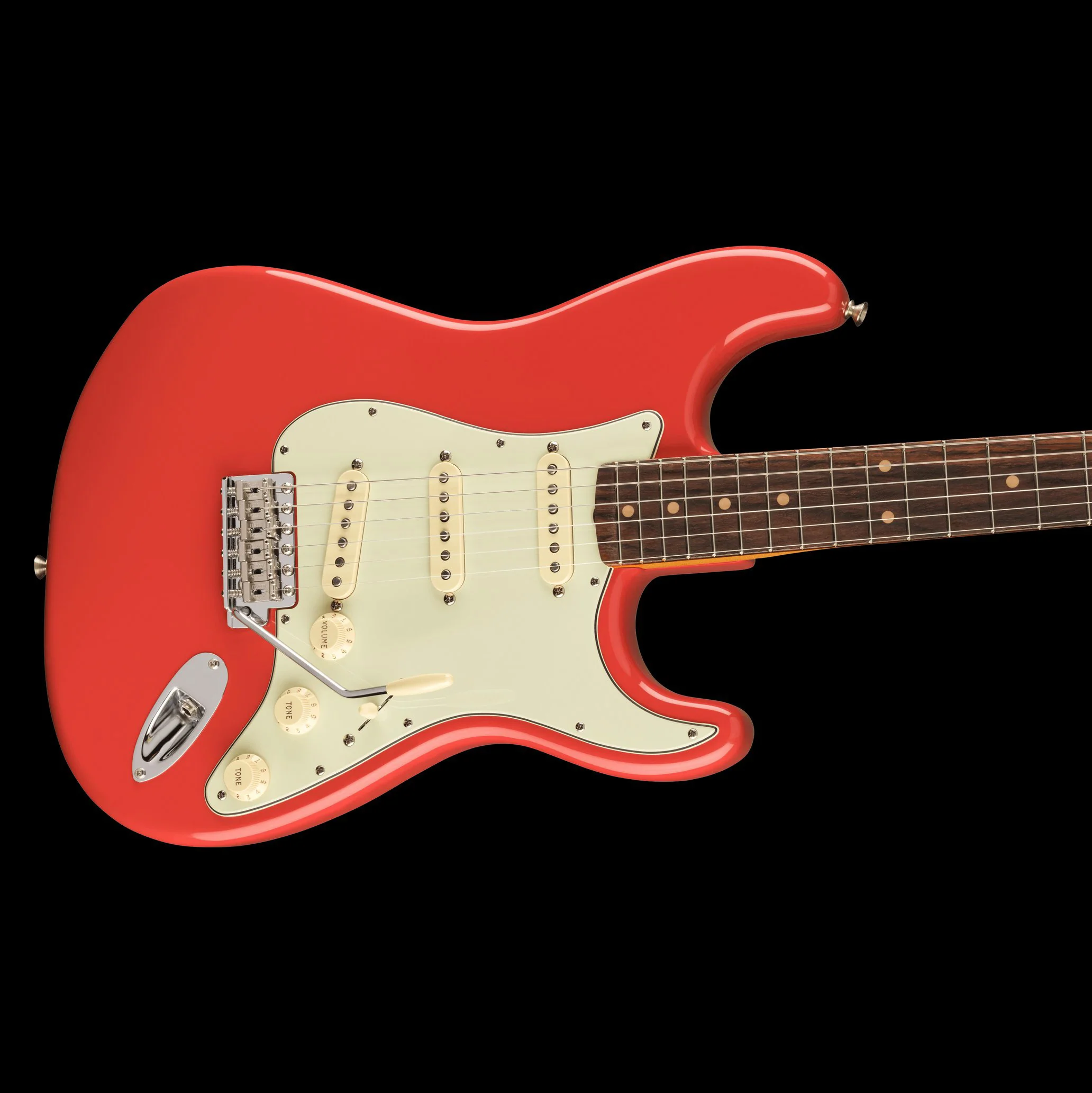 Fender American Vintage II 1961 Stratocaster Fiesta Red With Case - Image 4