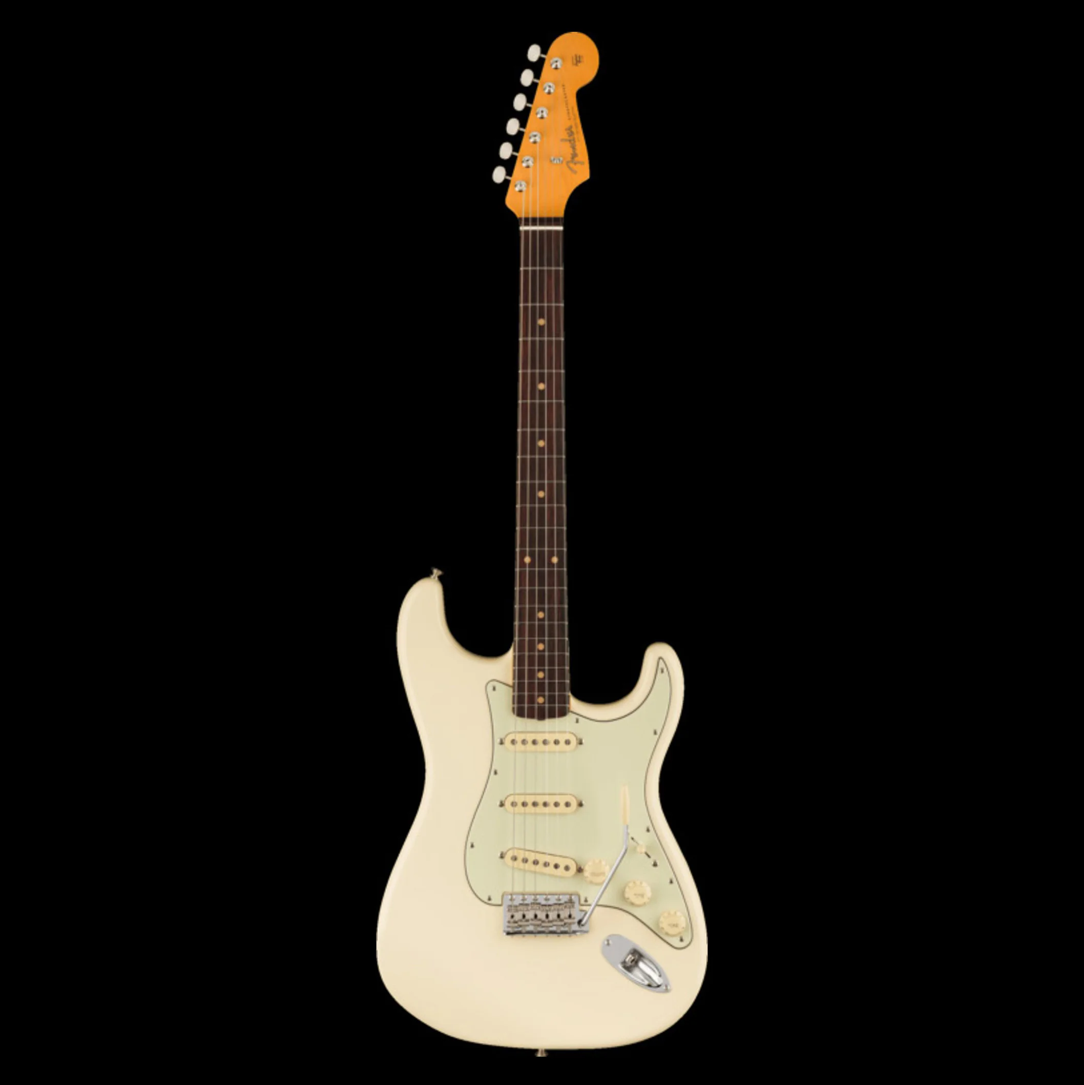 Fender American Vintage II 1961 Stratocaster Olympic White With Case - Image 2