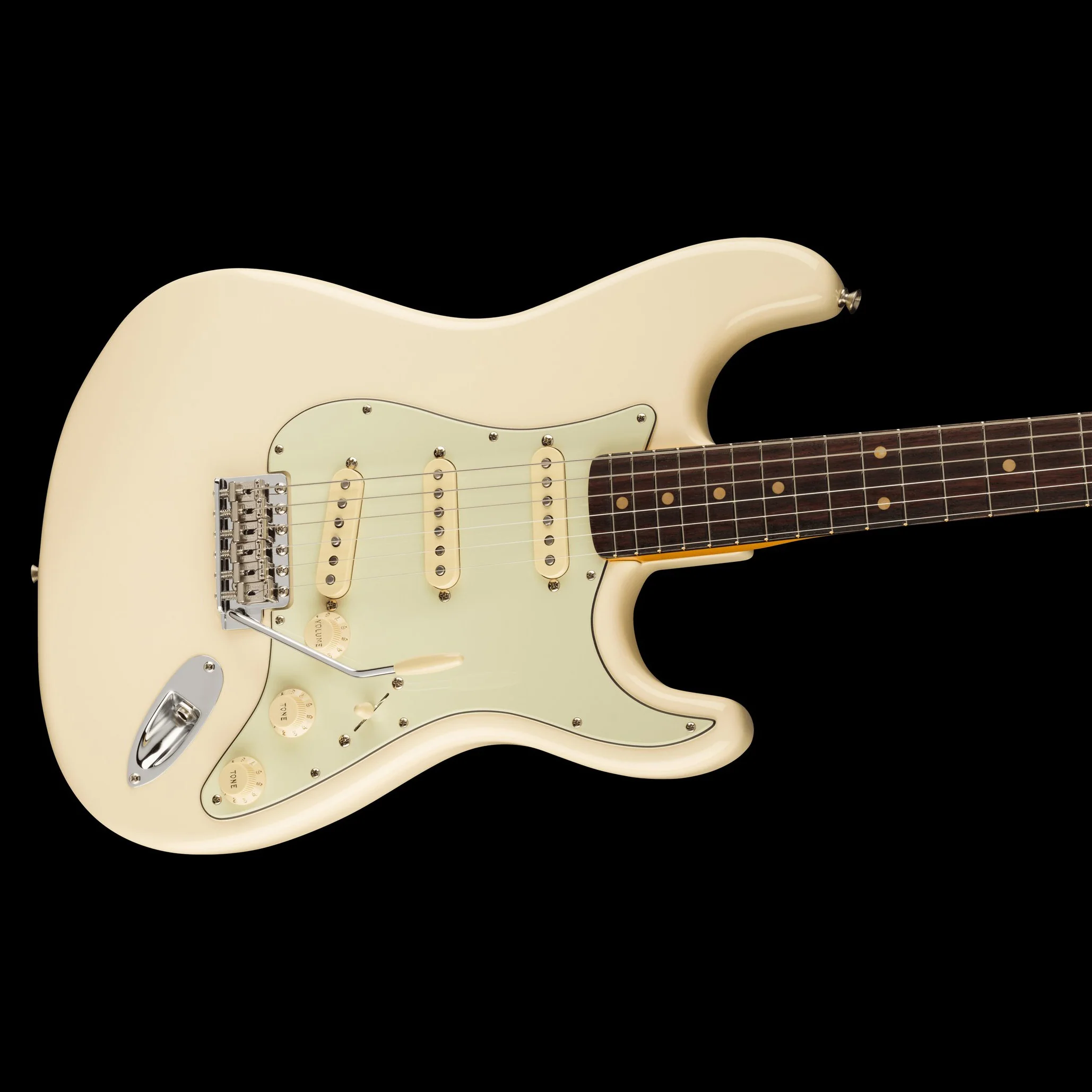Fender American Vintage II 1961 Stratocaster Olympic White With Case - Image 4