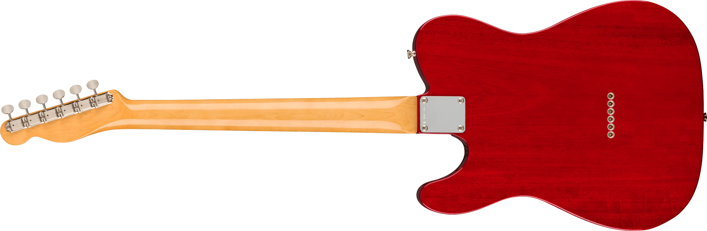 Fender American Vintage II 1963 Telecaster Rosewood Fingerboard Crimson Red Transparent Electric Guitar With Case - Image 5